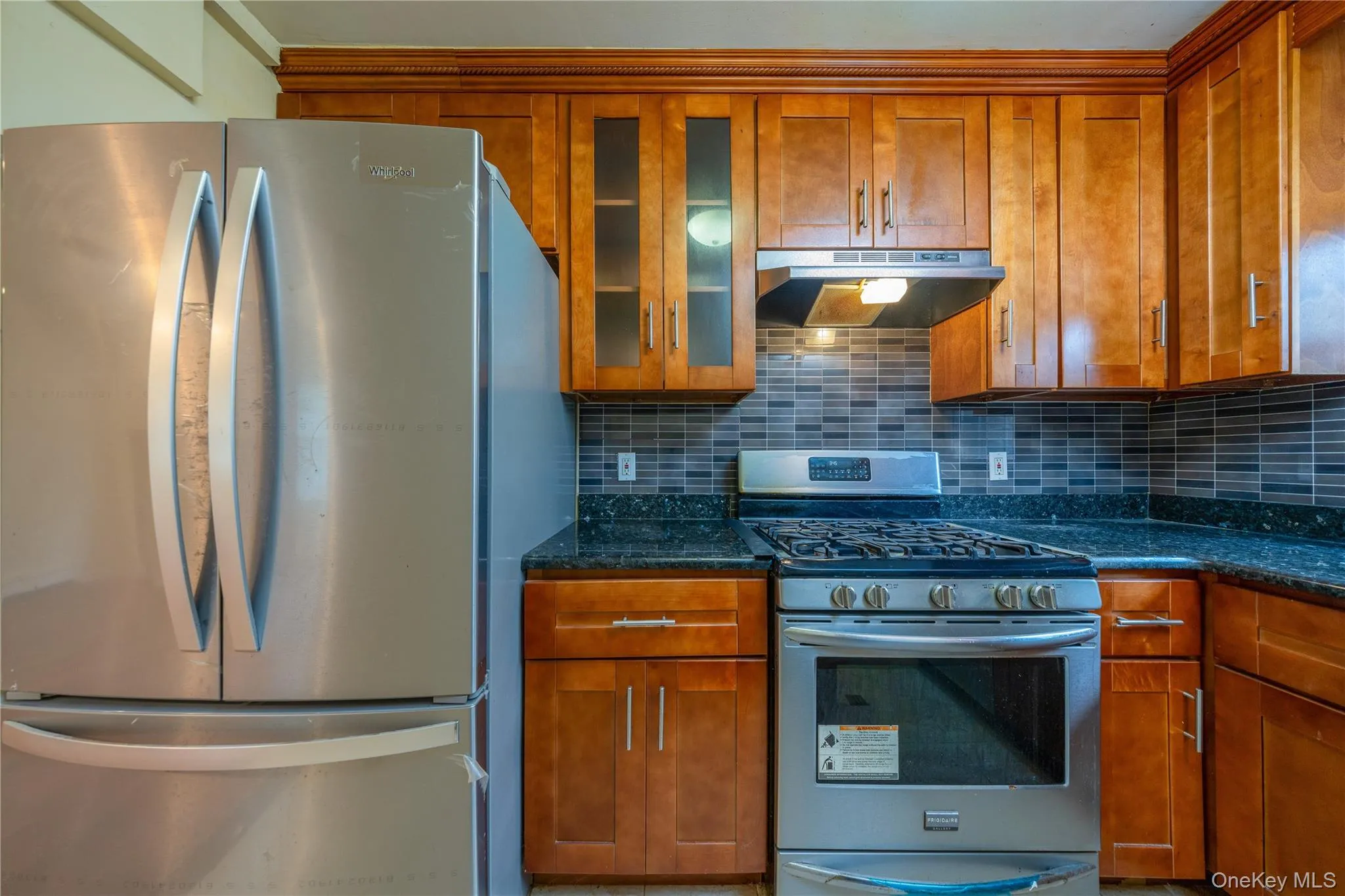 Kitchen and refrigerator and oven Kitchen and refrigerator and oven