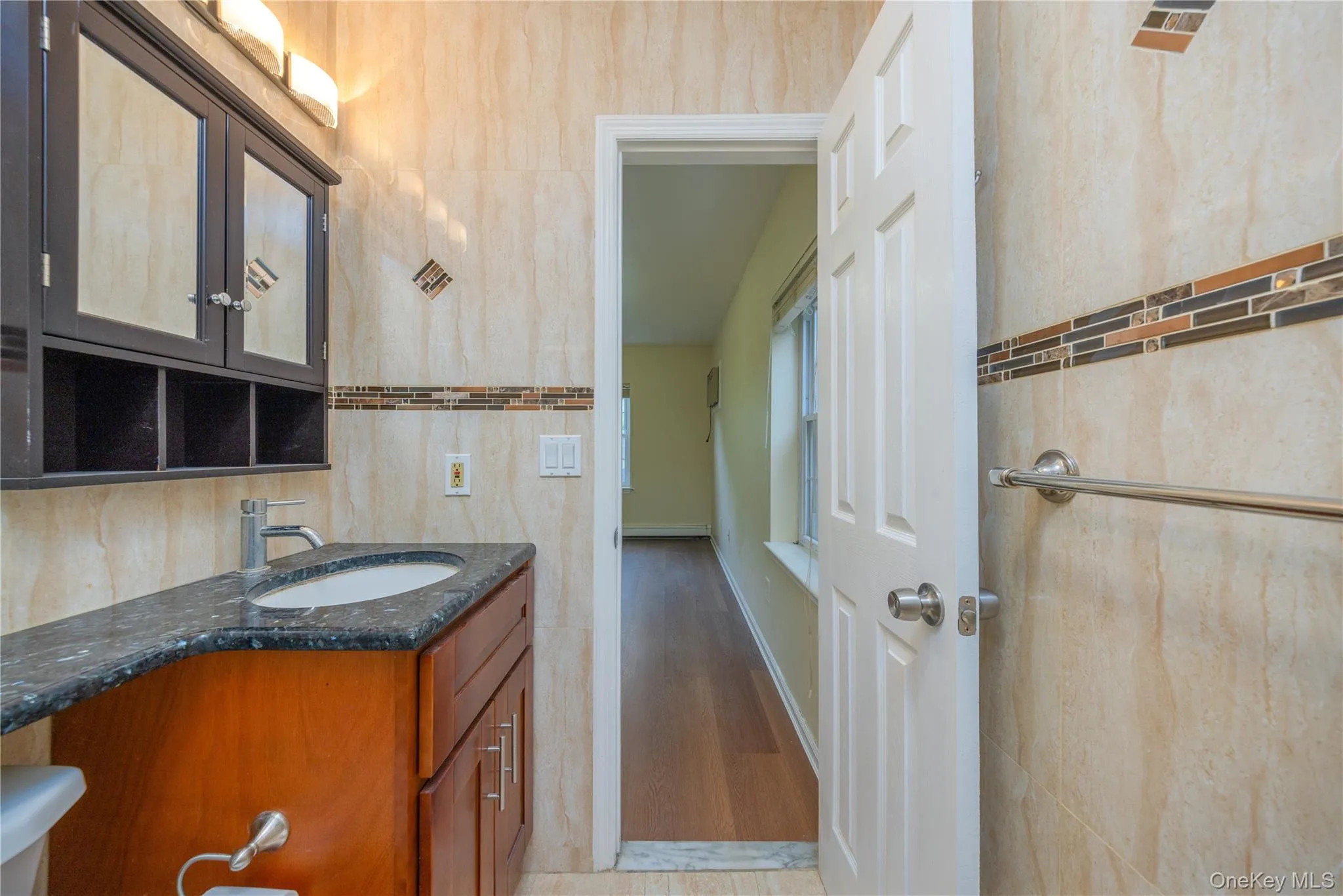 Primary Bathroom with a view to bedroom Primary Bathroom with a view to bedroom