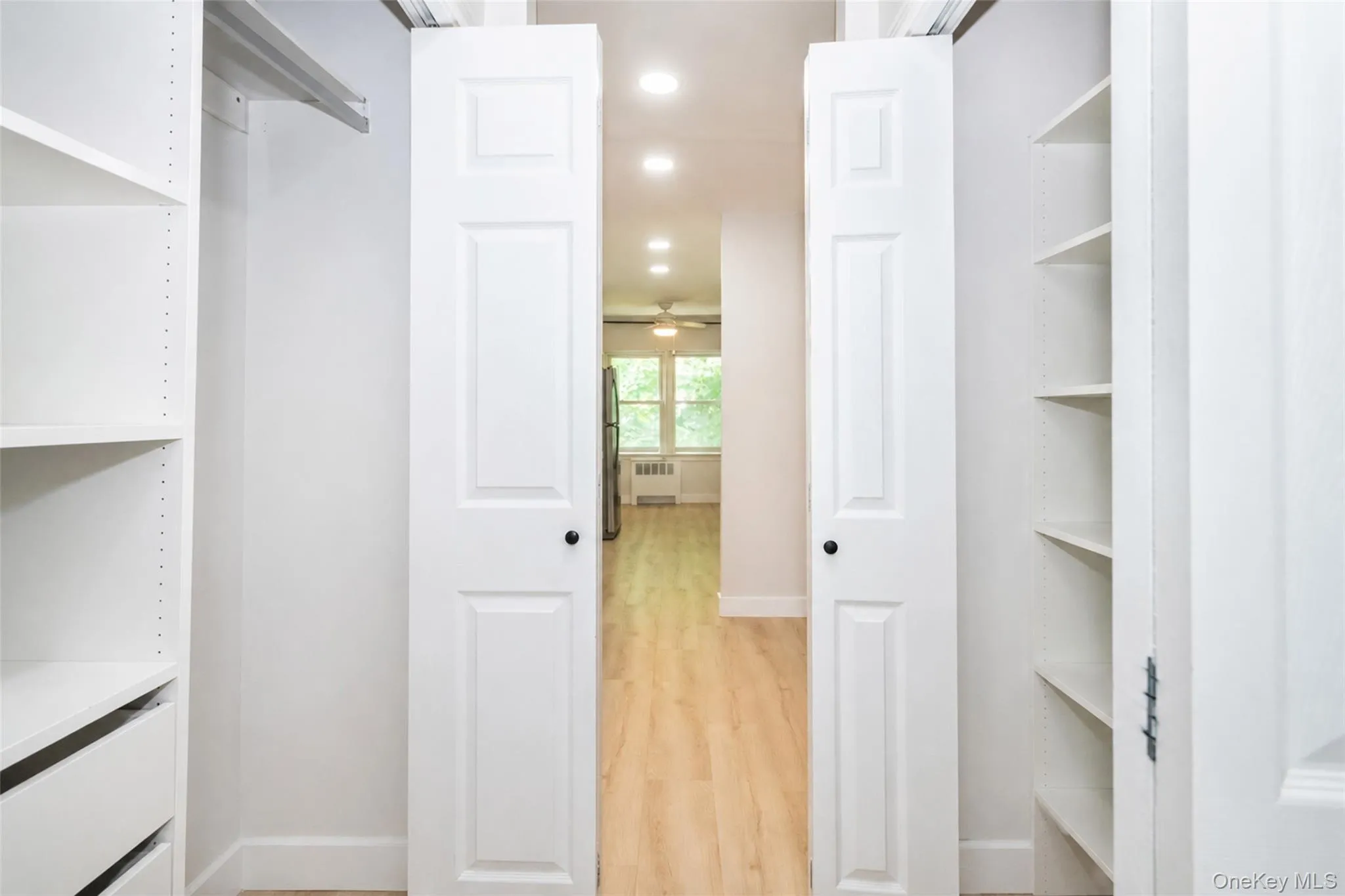 Organized closet system Organized closet system
