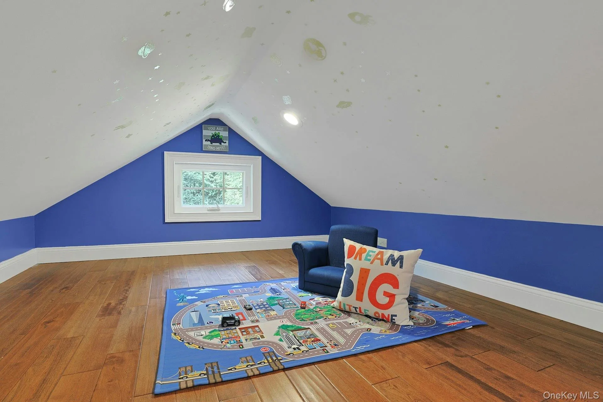 A delightful hidden playroom creates the perfect space for imagination, reading, or quiet play. A delightful hidden playroom creates the perfect space for imagination, reading, or quiet play.