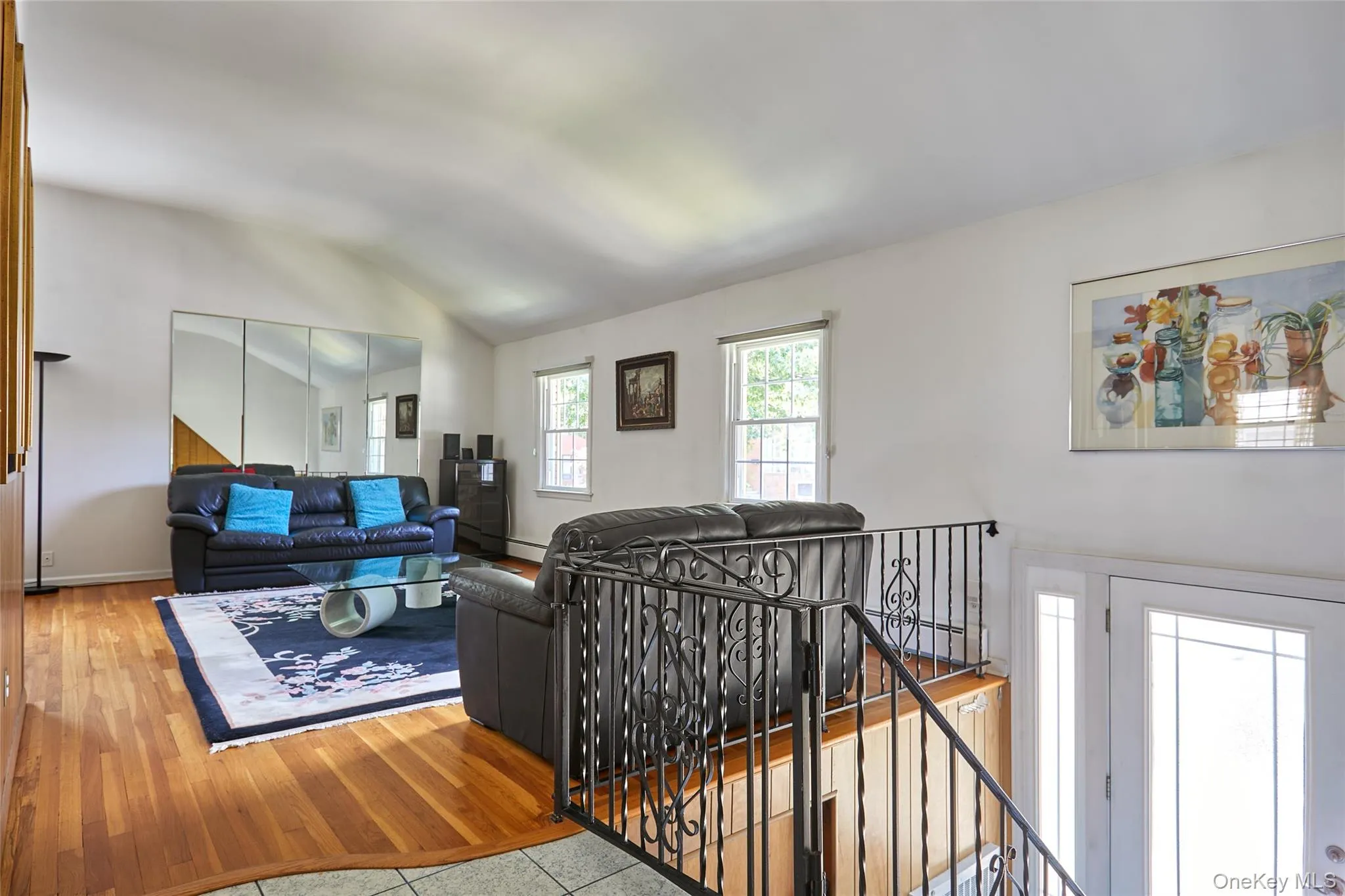 View of front door, stairs to the main level. View of front door, stairs to the main level.