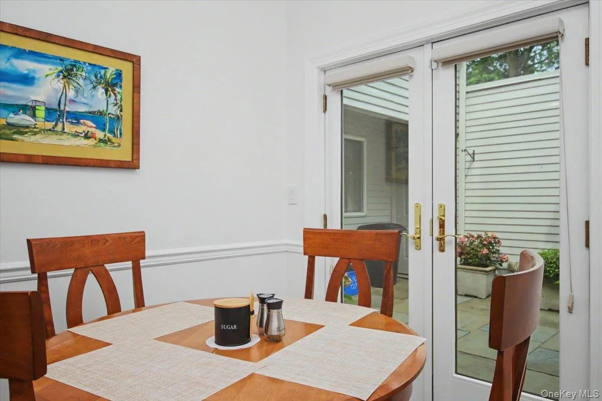 Door leads to private patio. Door leads to private patio.