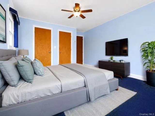 Virtually staged bedroom in Auxiliary apt Virtually staged bedroom in Auxiliary apt