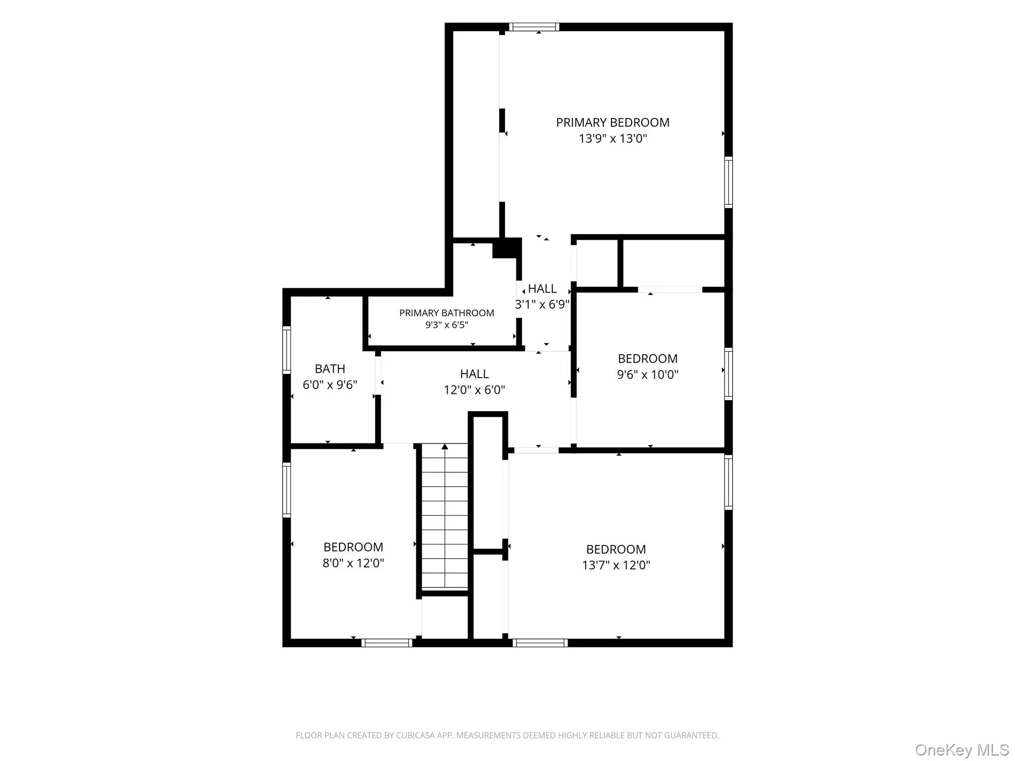Second floor floorplan. Second floor floorplan.