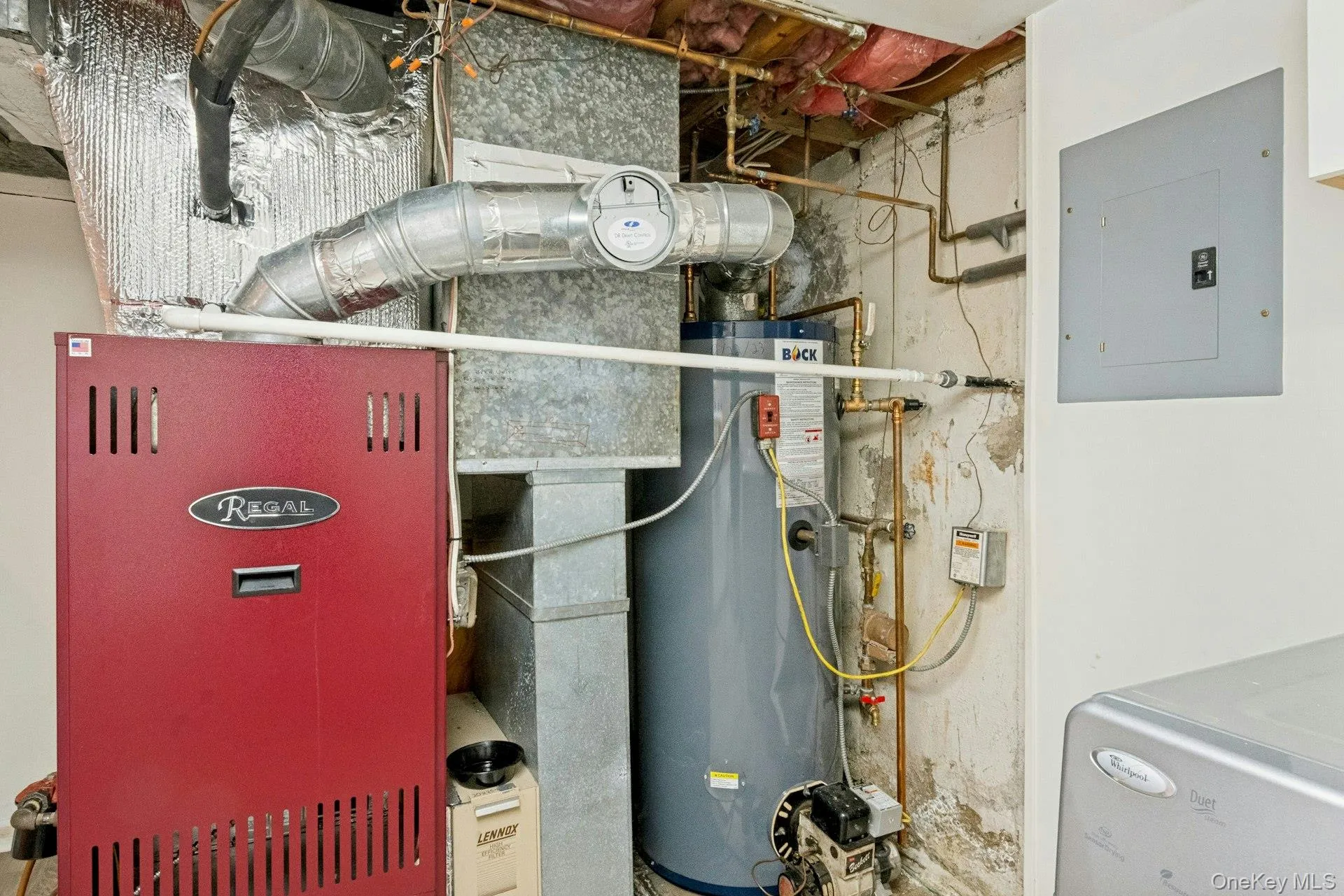 Newer Oil Boiler and hot water heater. Newer Oil Boiler and hot water heater.