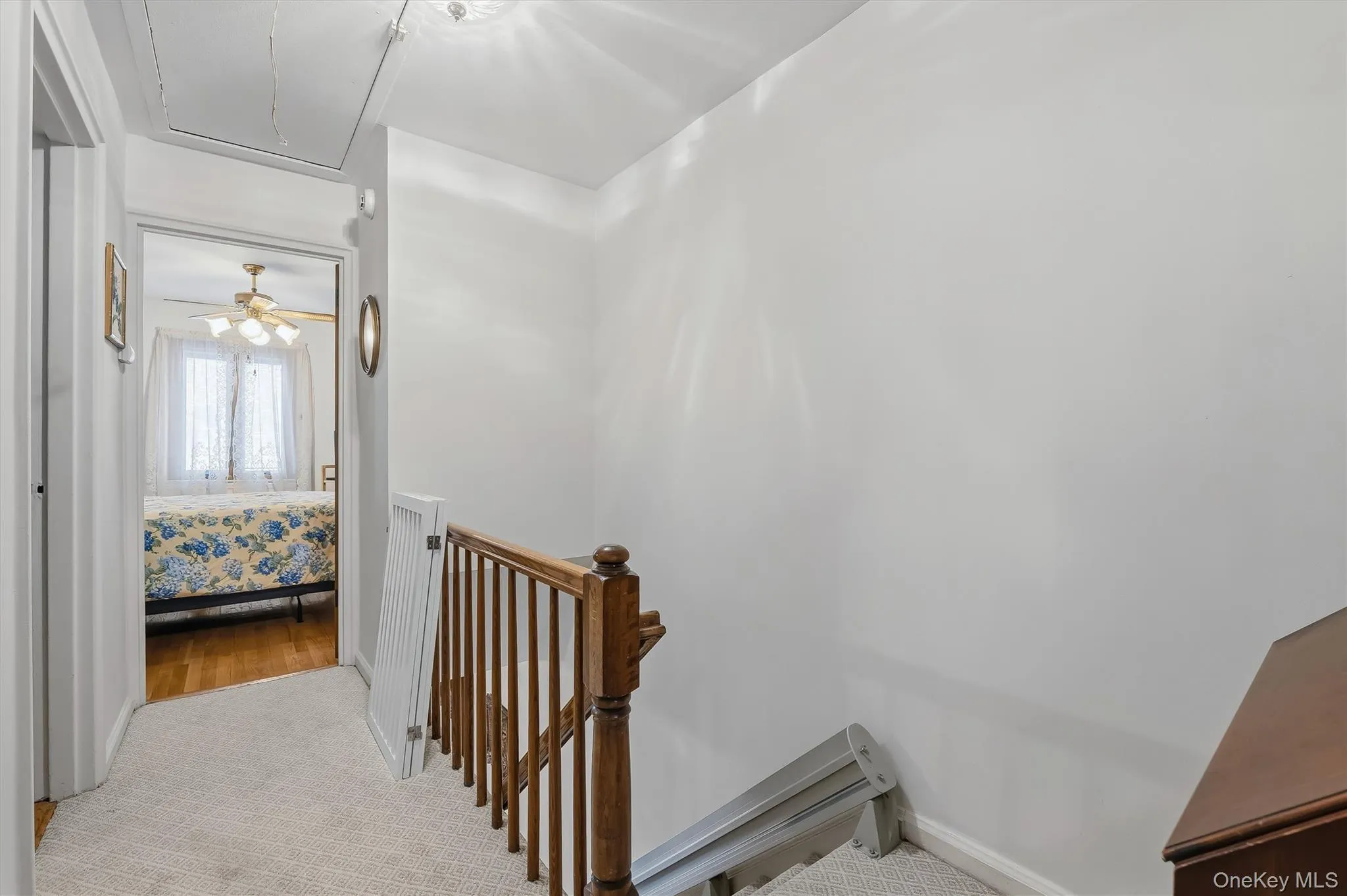 Second floor landing. Second floor landing.