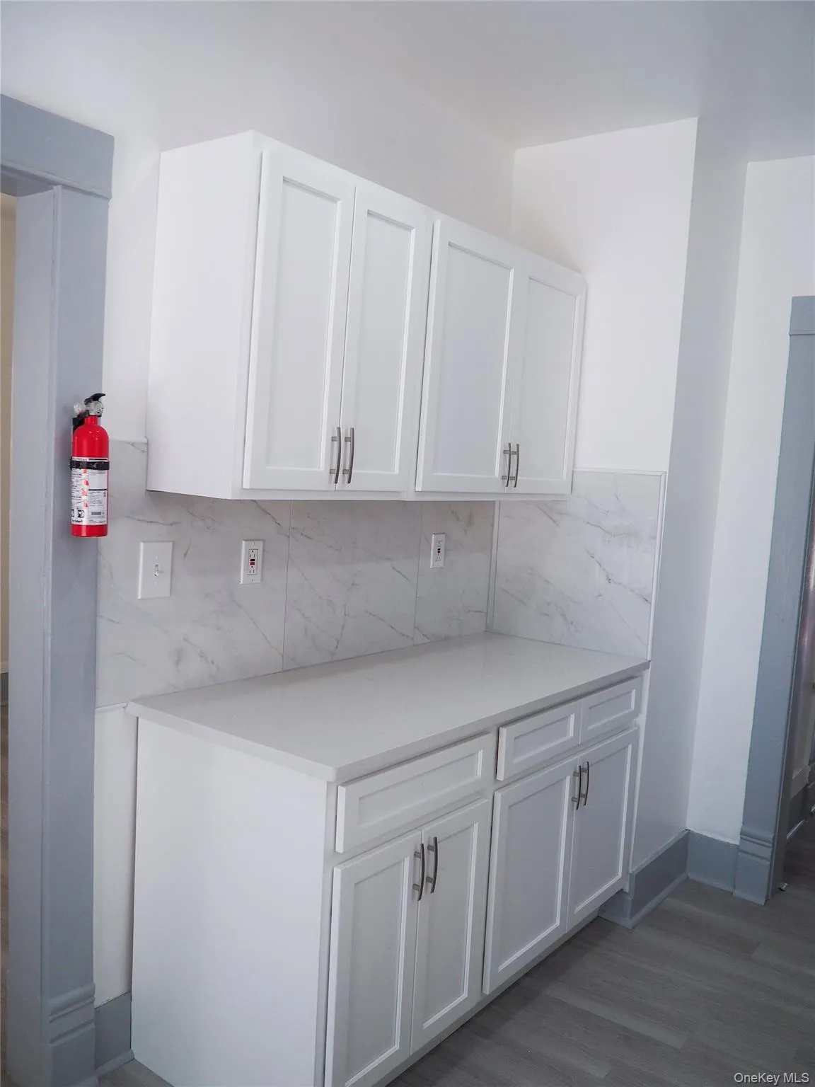 There's plenty of closet and storage space in this kitchen. There's plenty of closet and storage space in this kitchen.