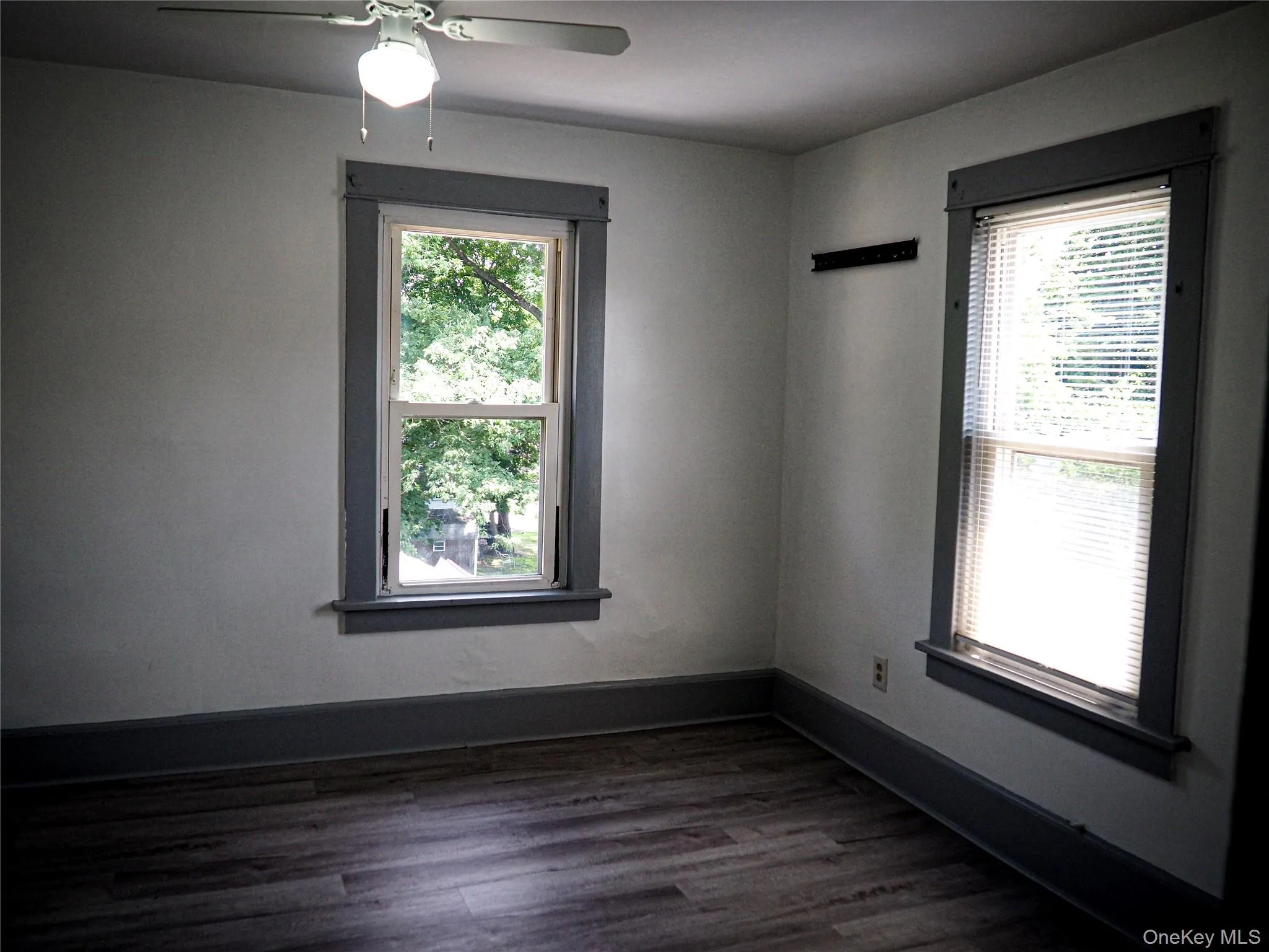 This is a view of one of the bedrooms. This is a view of one of the bedrooms.