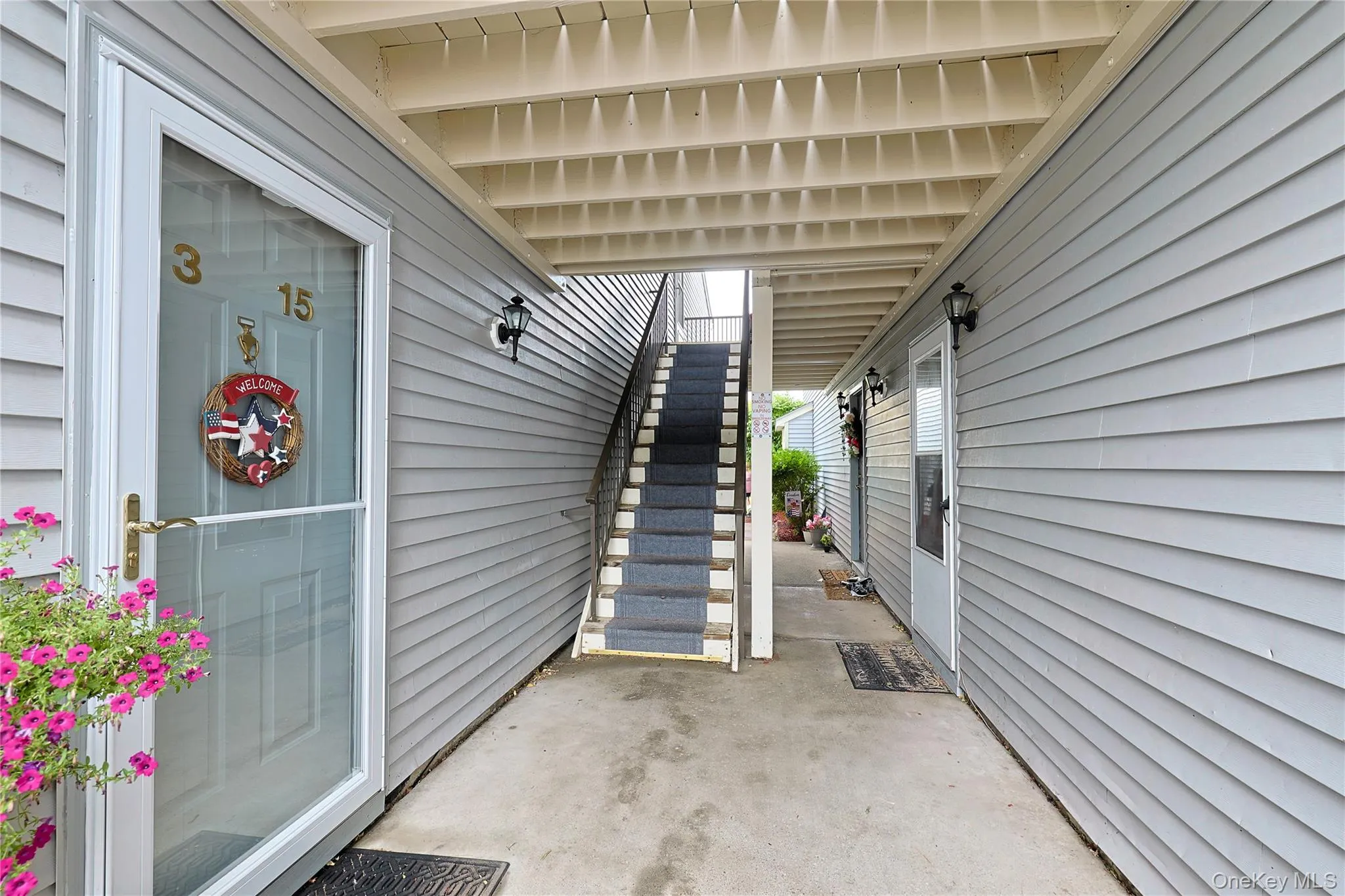 Stairs to unit Stairs to unit