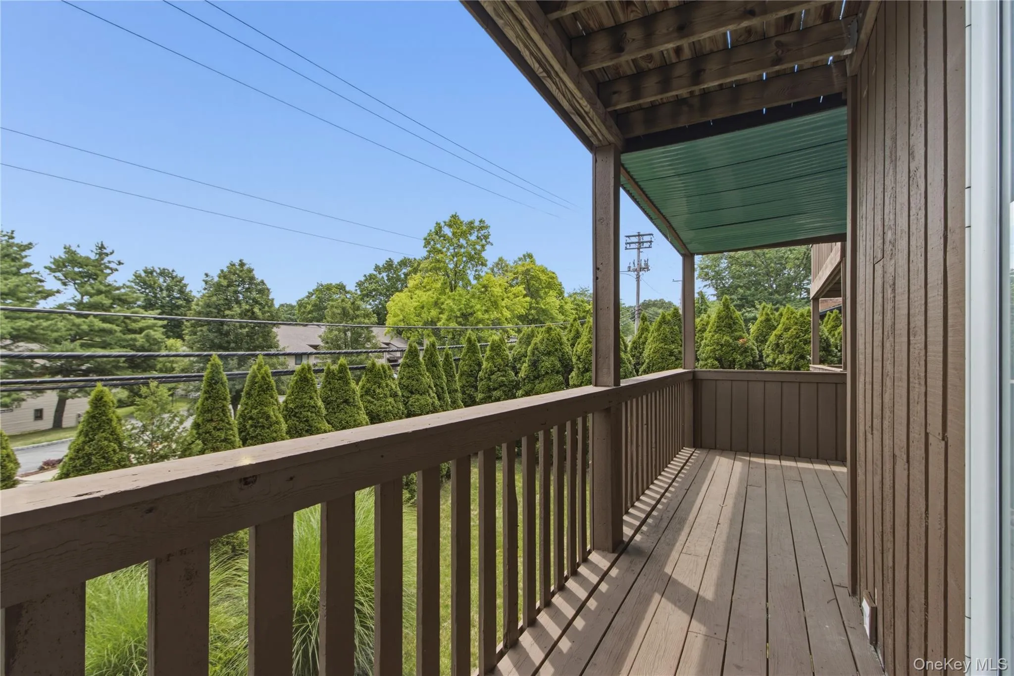 Deck off 2 bedrooms Deck off 2 bedrooms