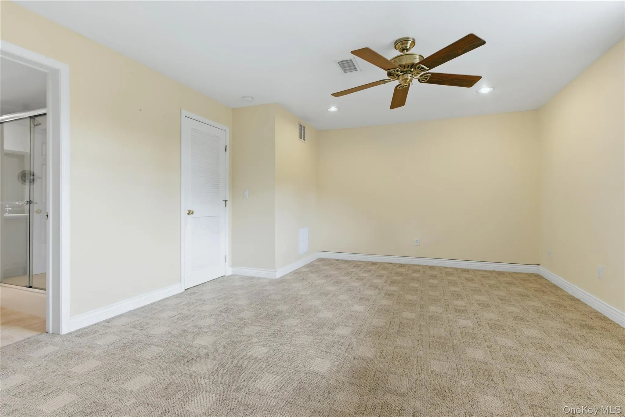 Finished family room in bsmt Finished family room in bsmt