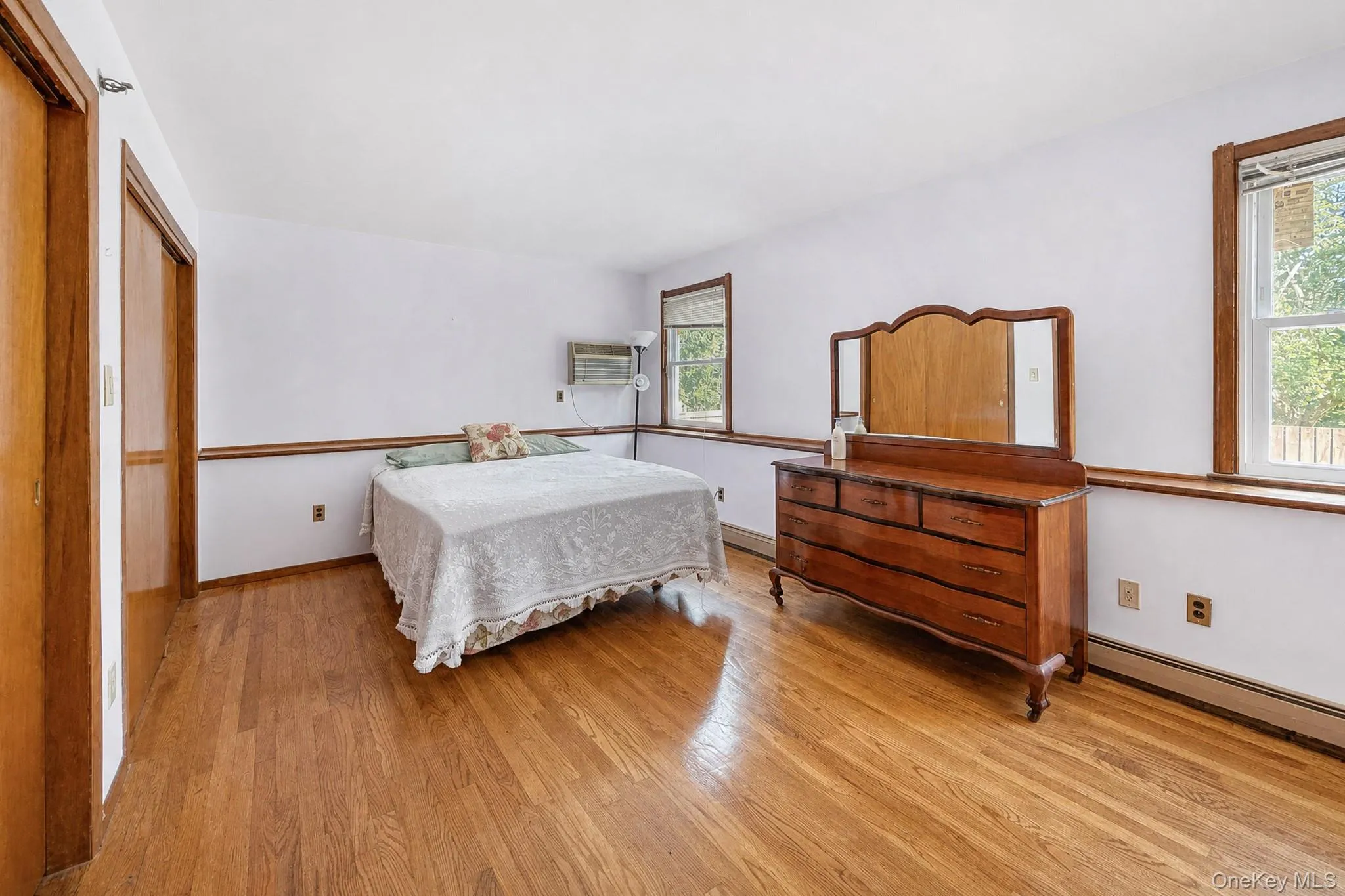 In-law bedroom with large closets In-law bedroom with large closets