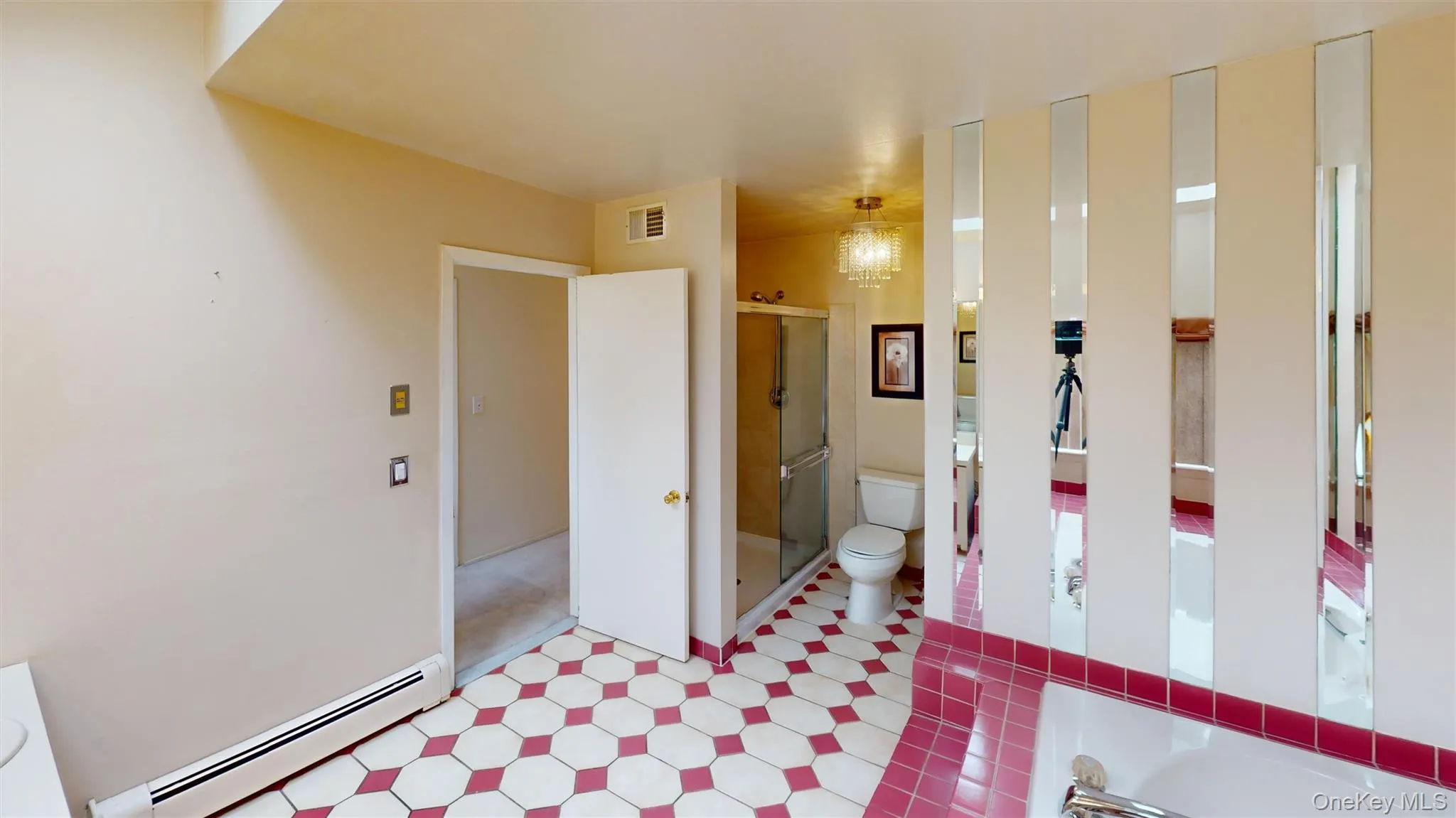 Primary bedroom bathroom is a perfect size, with its own private setting. Primary bedroom bathroom is a perfect size, with its own private setting.