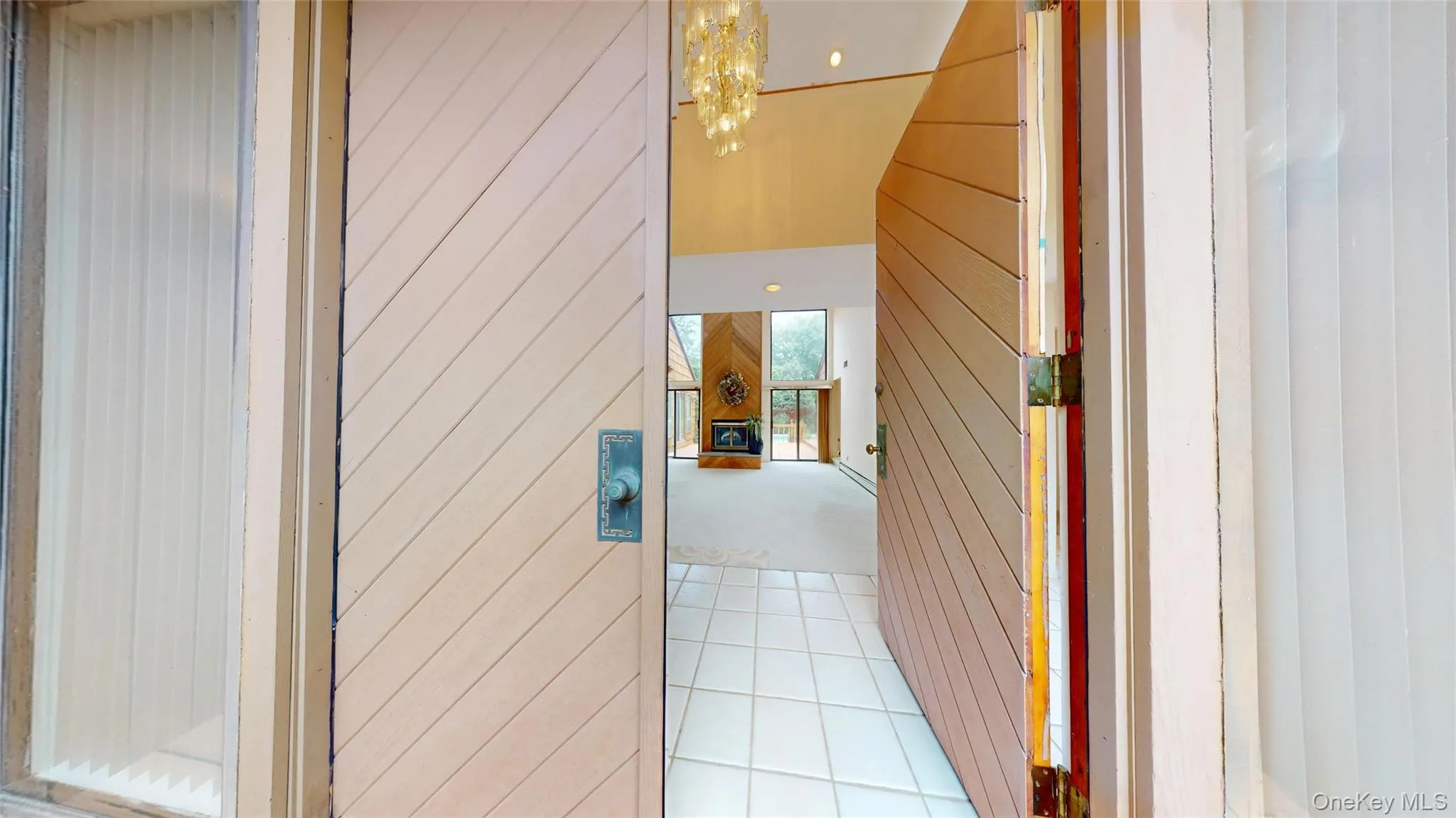 As the front door opens, you immediately see the open floor plan and some of the home's unique characteristics. As the front door opens, you immediately see the open floor plan and some of the home's unique characteristics.