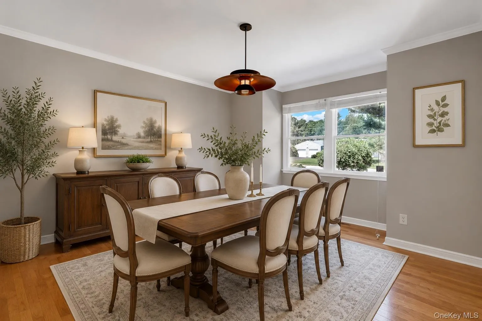 Staged Dining Room Staged Dining Room