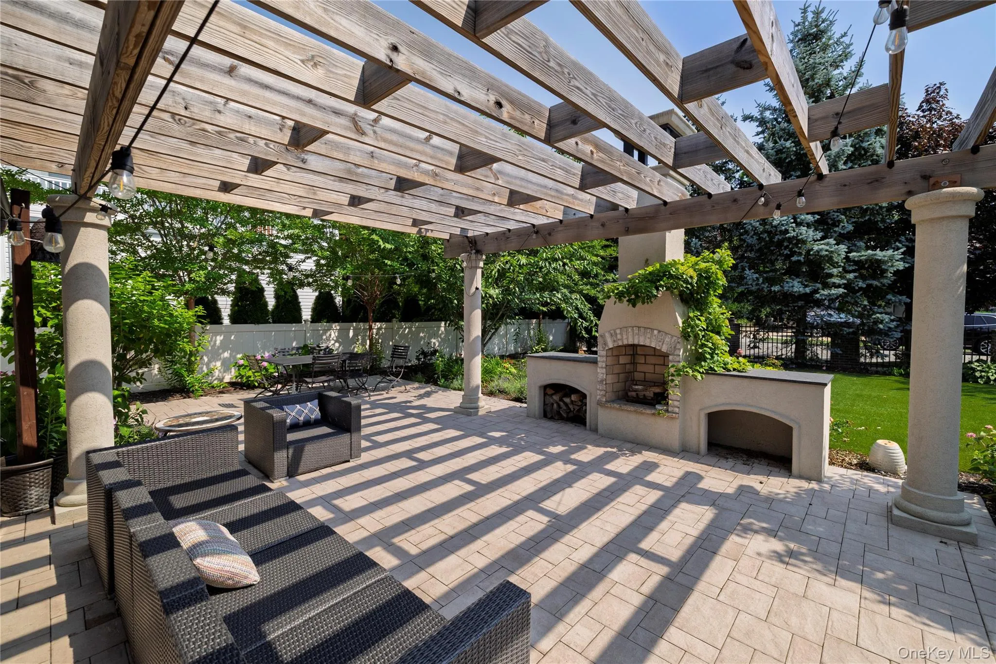 Incredible Patio w/ Pergola & Outdoor Fireplace Incredible Patio w/ Pergola & Outdoor Fireplace