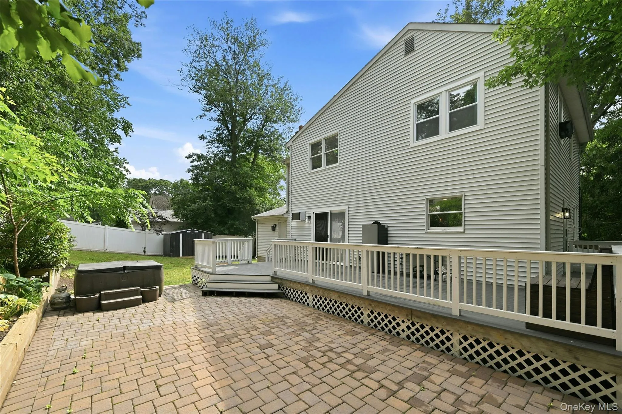 Patio and deck for outdoor entertaining, Sliders into the Sitting Room Patio and deck for outdoor entertaining, Sliders into the Sitting Room