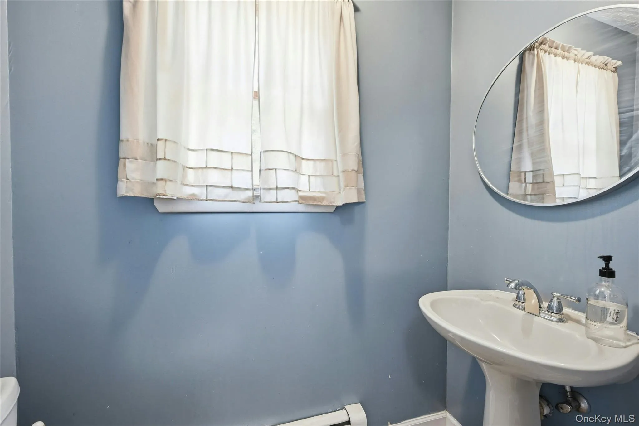 Powder room on main floor Powder room on main floor