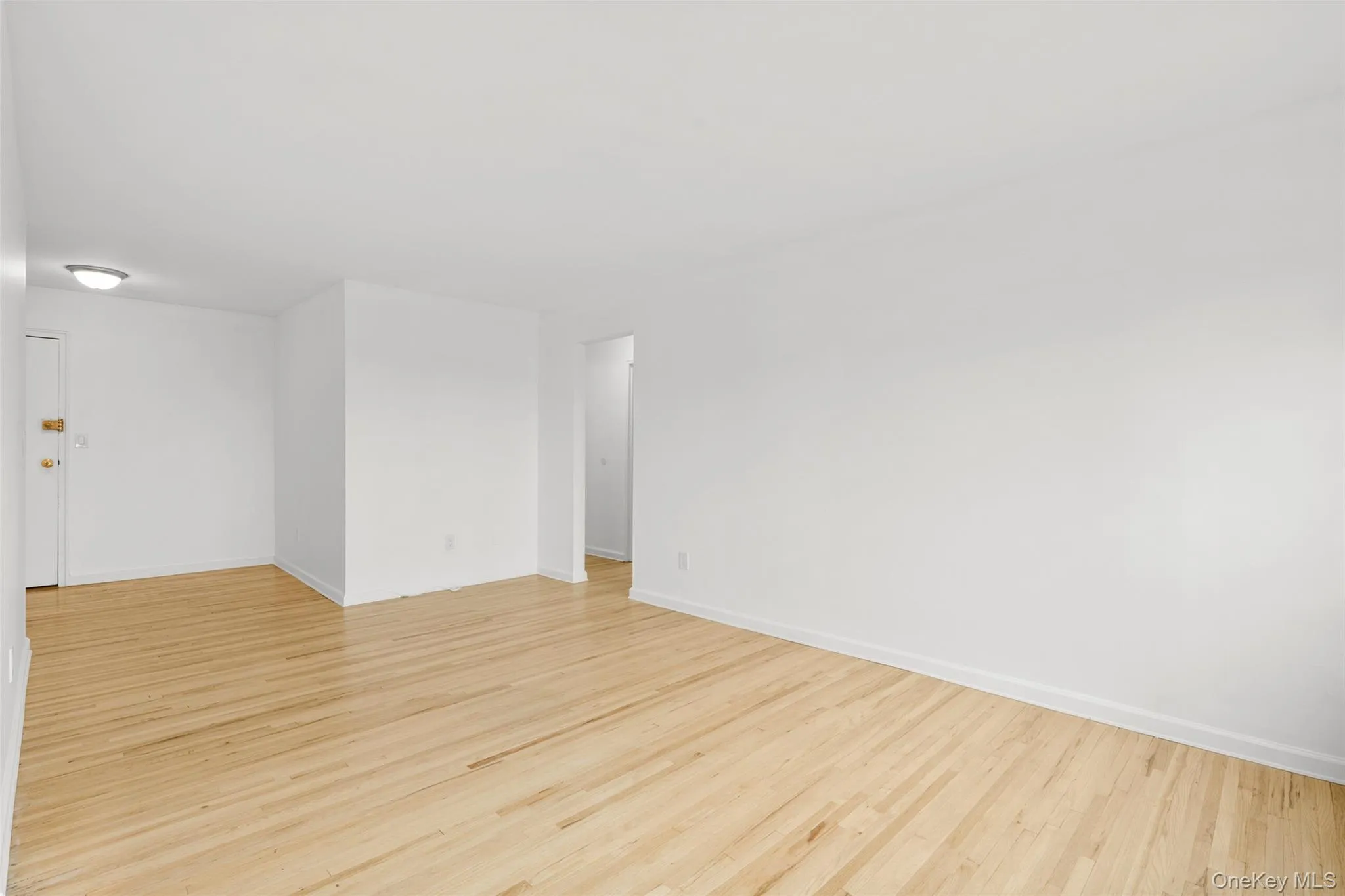 View of living room from dining area. View of living room from dining area.