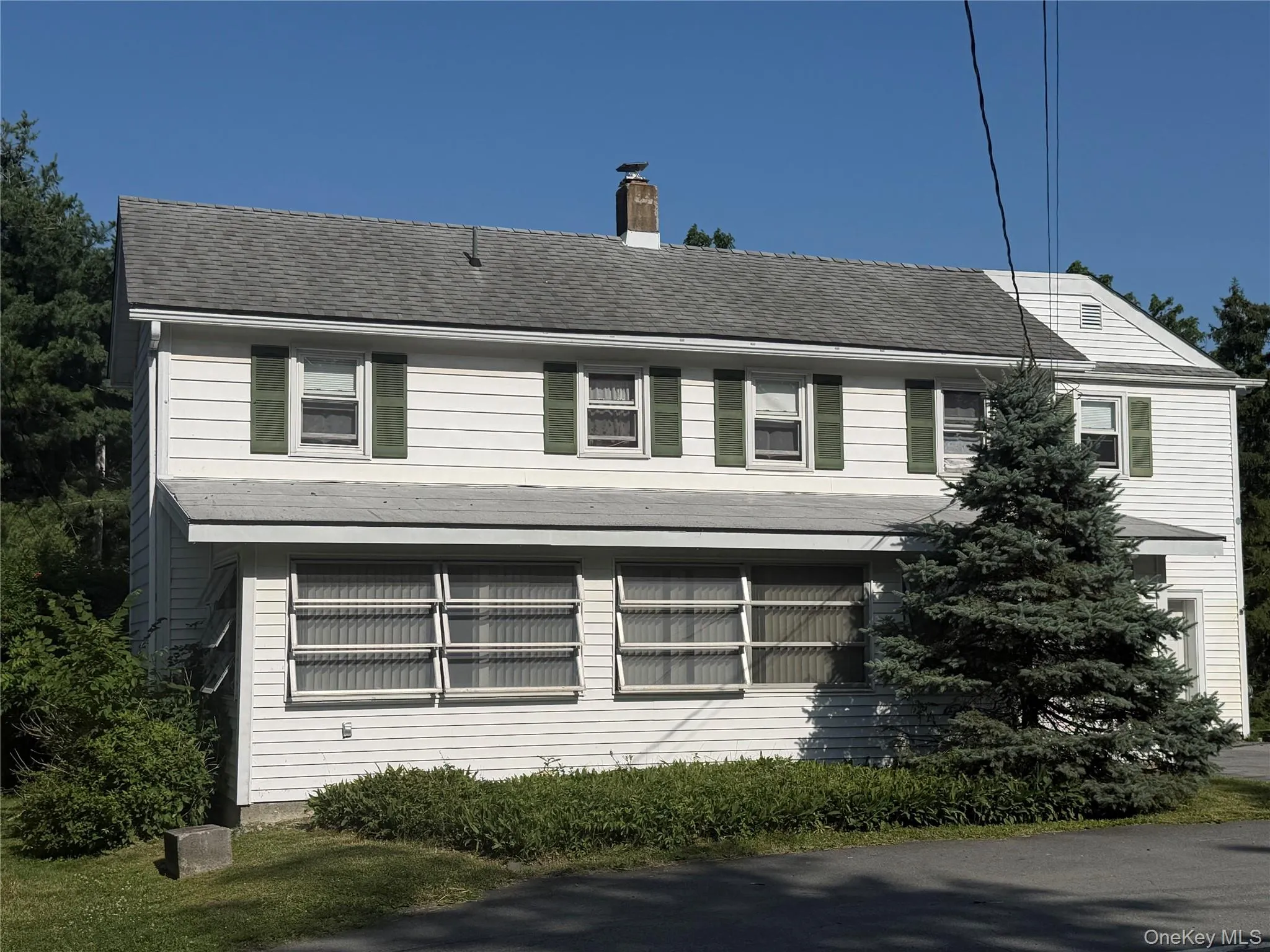 Front of the house. Front of the house.