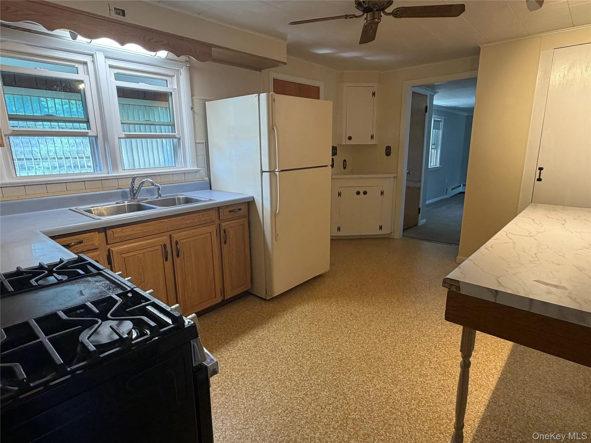 Large kitchen with plenty of storage Large kitchen with plenty of storage