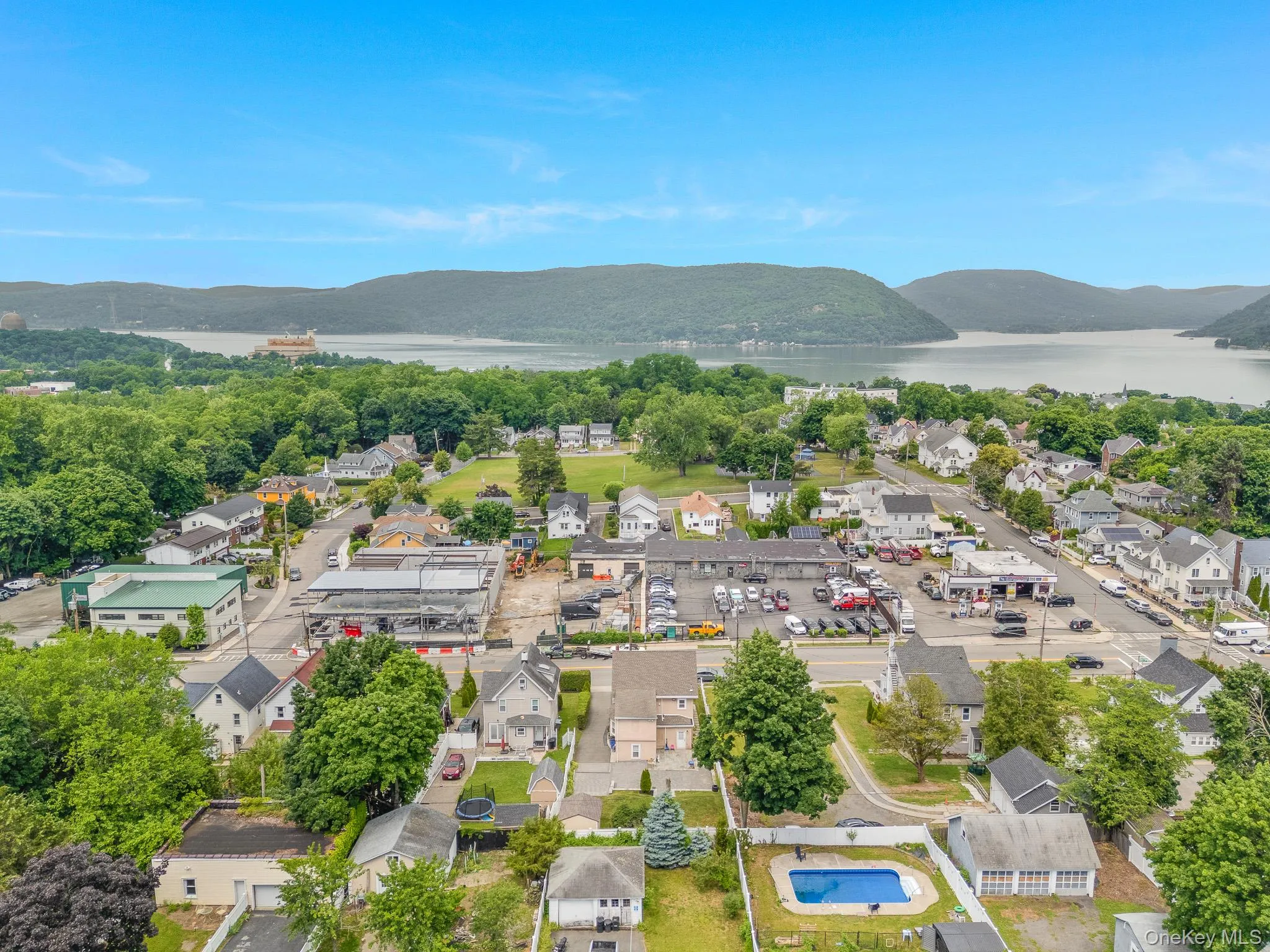 Aerial view. Aerial view.