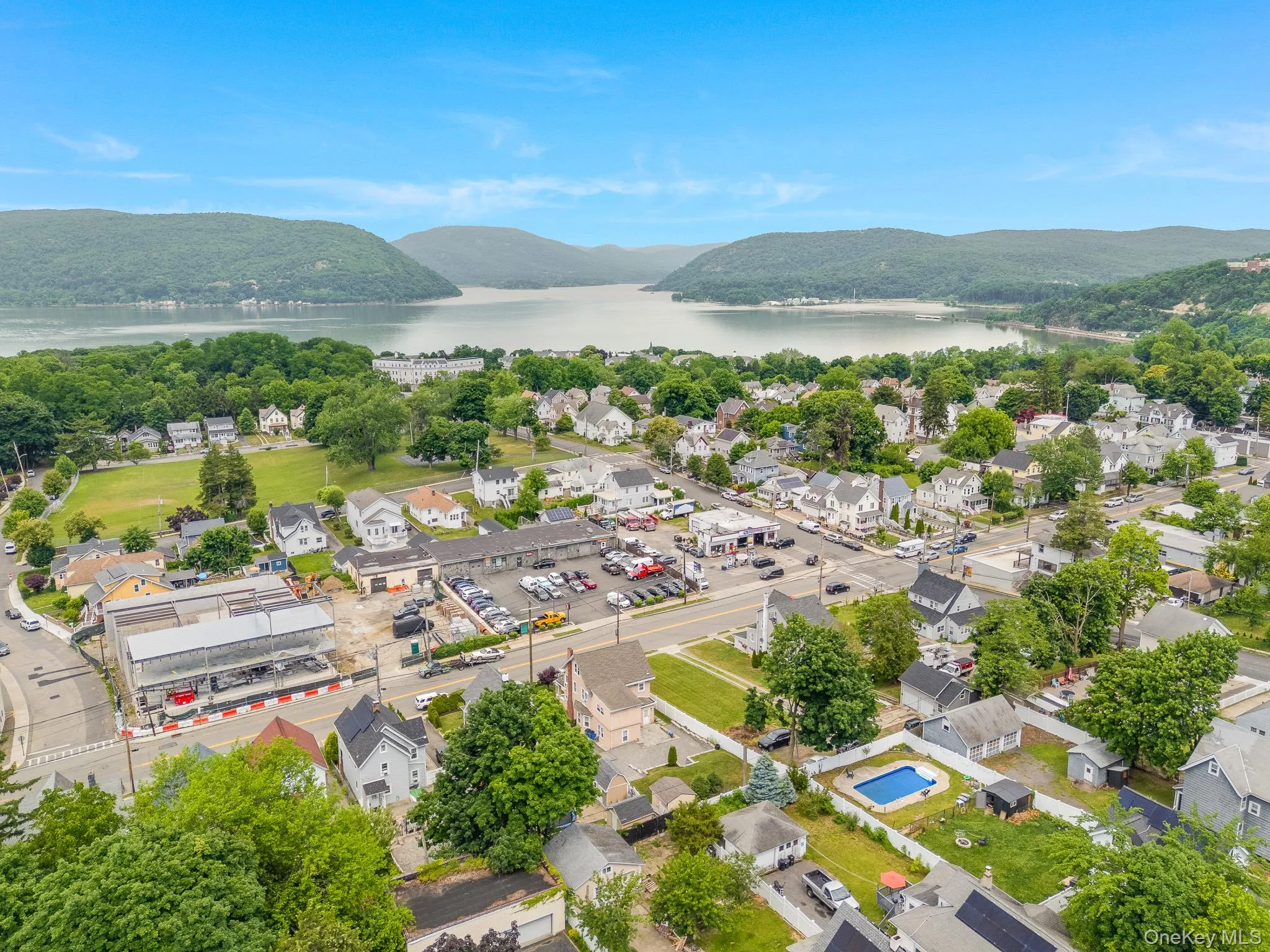 Aerial view. Aerial view.