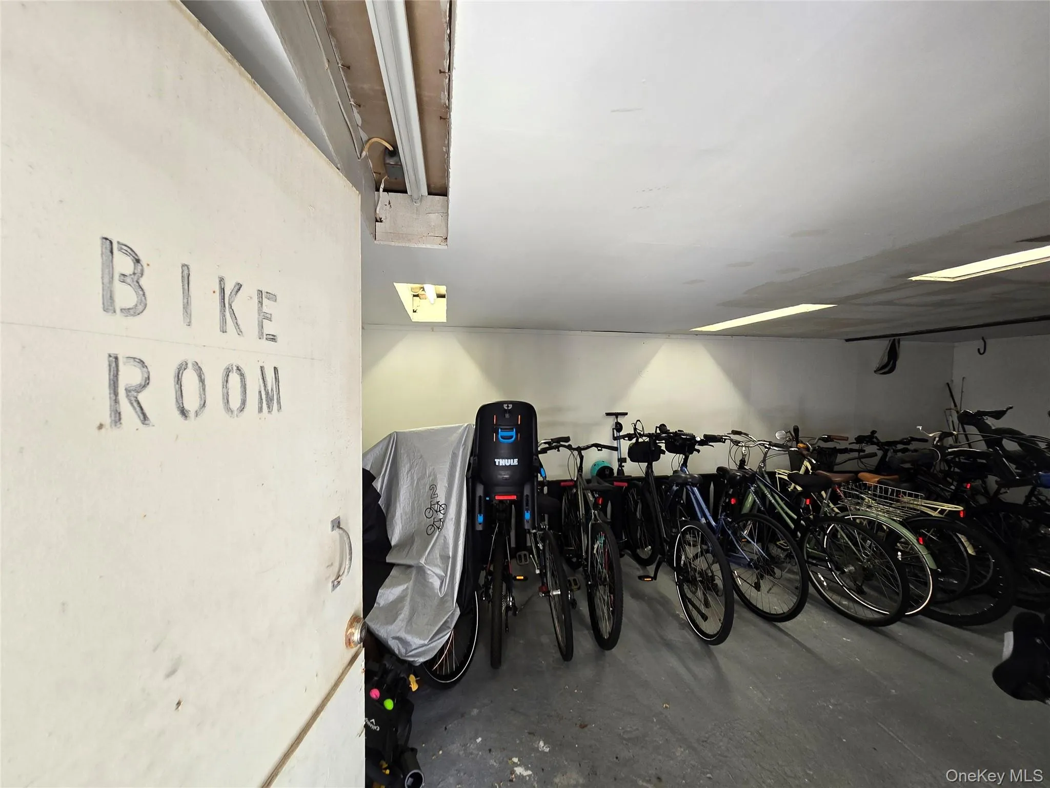 Dedicated bike room Dedicated bike room