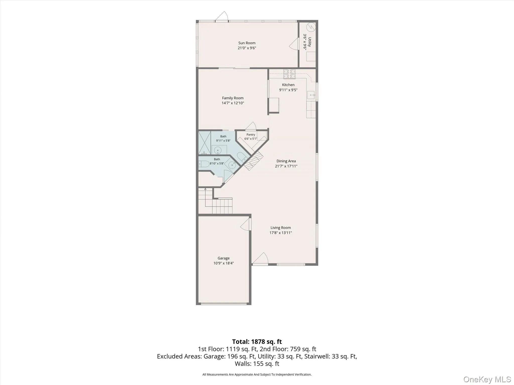 1st Level Floor plan 1st Level Floor plan