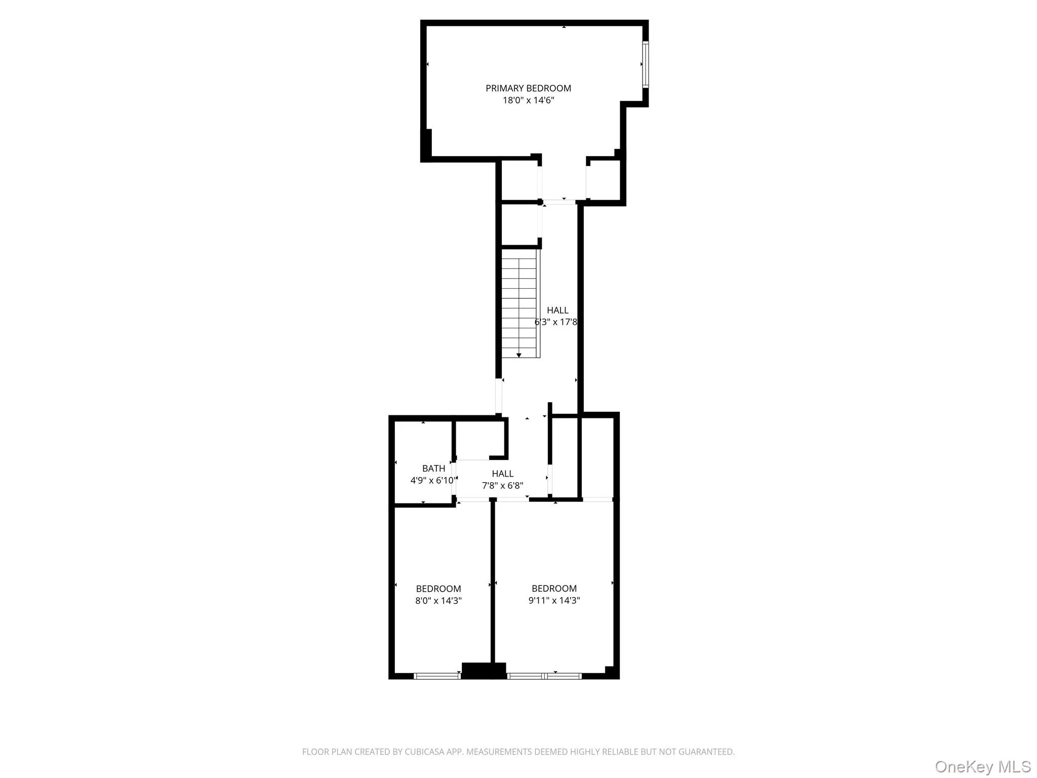 Second floor plan Second floor plan