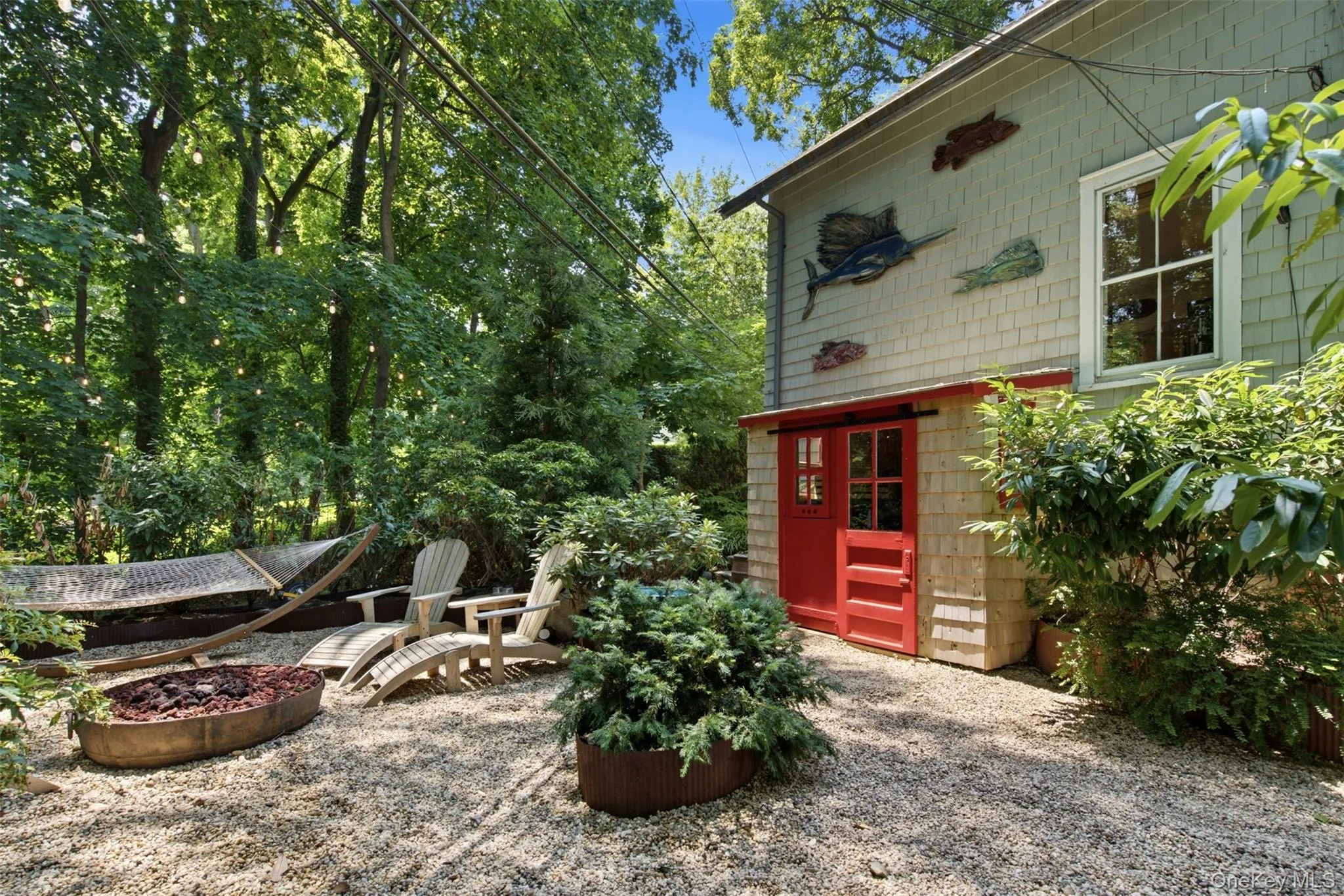 Rear exterior w/ built in new shed Rear exterior w/ built in new shed