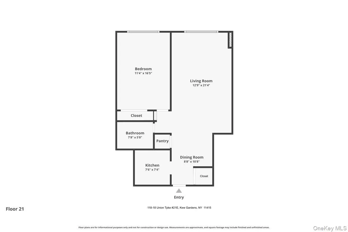 118-18 Union Turnpike, New York, NY, 1 Bedroom Bedrooms, 4 Rooms Rooms,1 BathroomBathrooms,Residential,For Rent,Union,0,1022543 118-18 Union Turnpike, New York, NY, 1 Bedroom Bedrooms, 4 Rooms Rooms,1 BathroomBathrooms,Residential,For Rent,Union,0,1022543