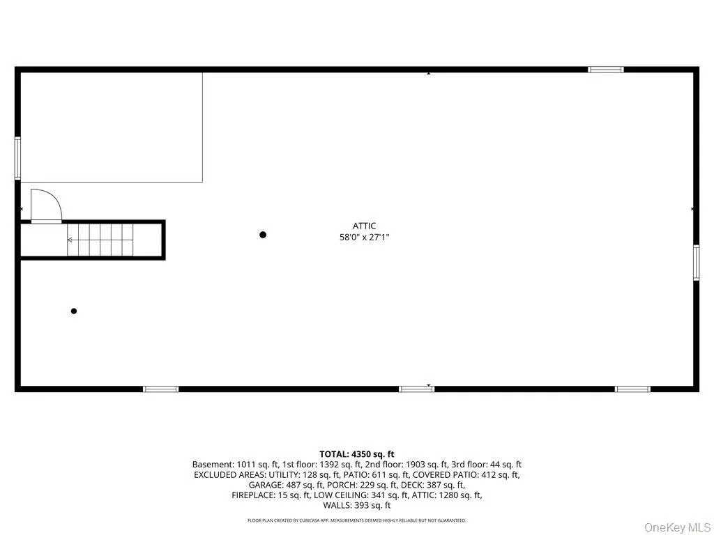 Attic Floor Plan Attic Floor Plan