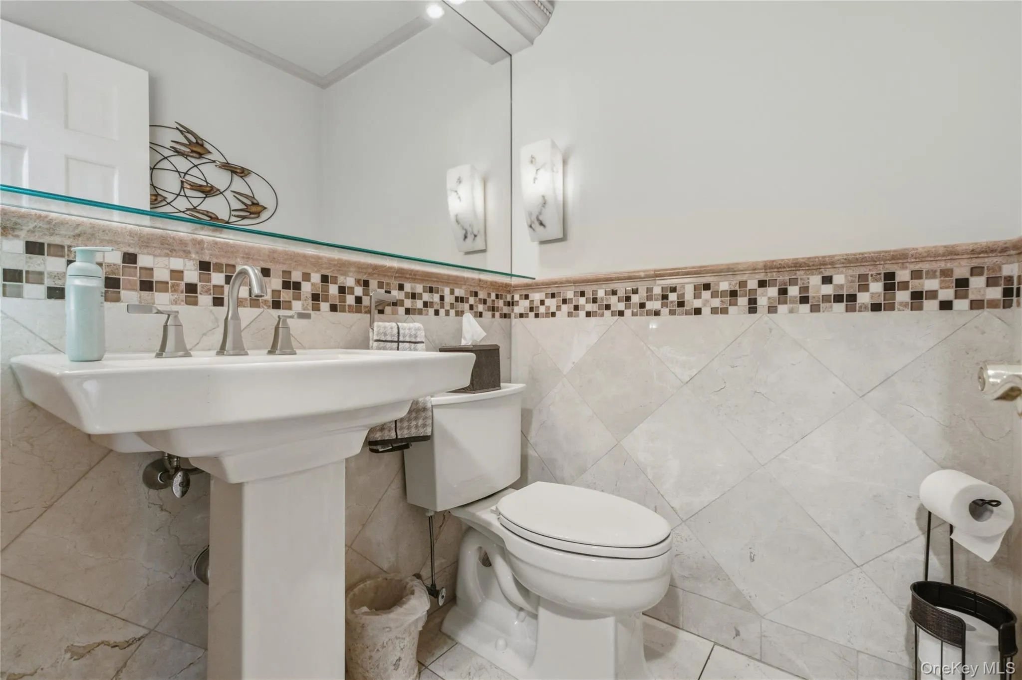 Lower-Level Powder Room Lower-Level Powder Room