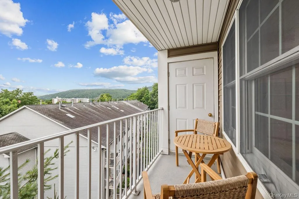 Private Balcony, faces rear with view of the mountains Private Balcony, faces rear with view of the mountains