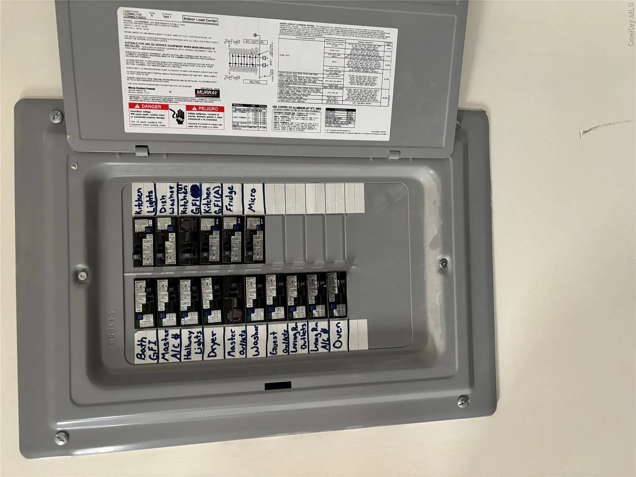 All new electric panel - fully updated All new electric panel - fully updated
