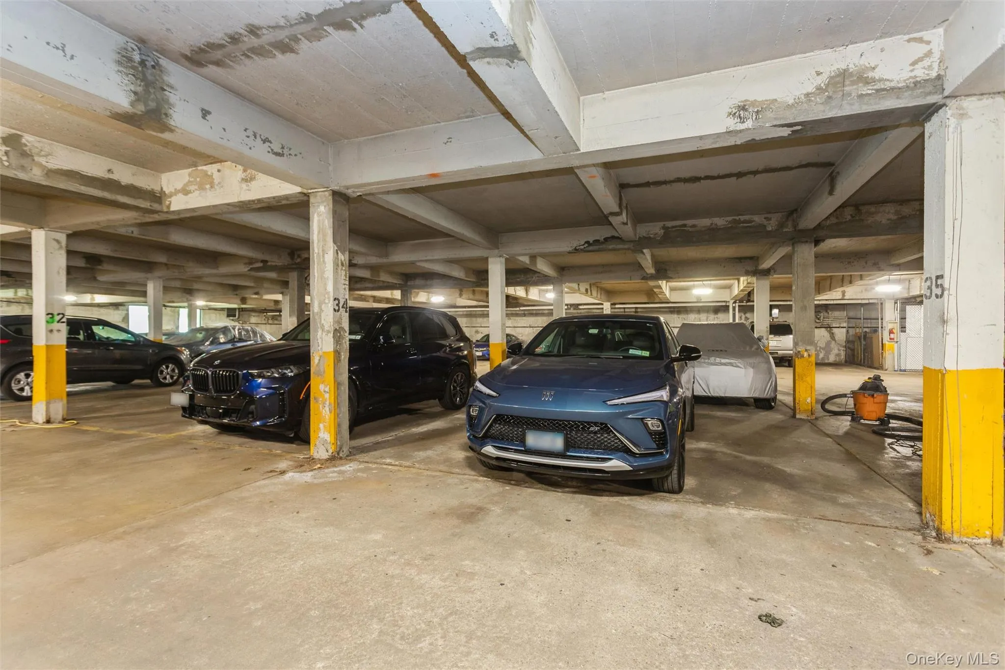 Parking in the garagespaces #'s 34 and 35 Parking in the garagespaces #'s 34 and 35