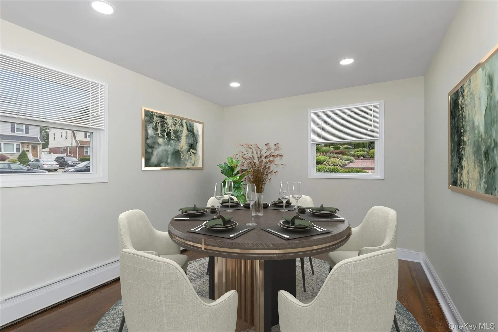 Bedroom or Dining RoomVirtually Staged Bedroom or Dining RoomVirtually Staged