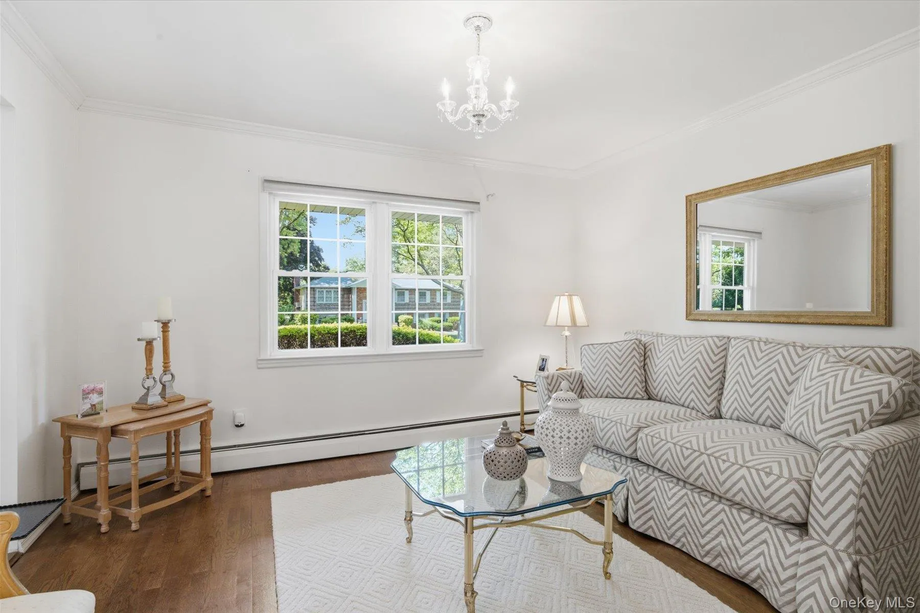Bright and comfortable living room offering the perfect space to entertain Bright and comfortable living room offering the perfect space to entertain