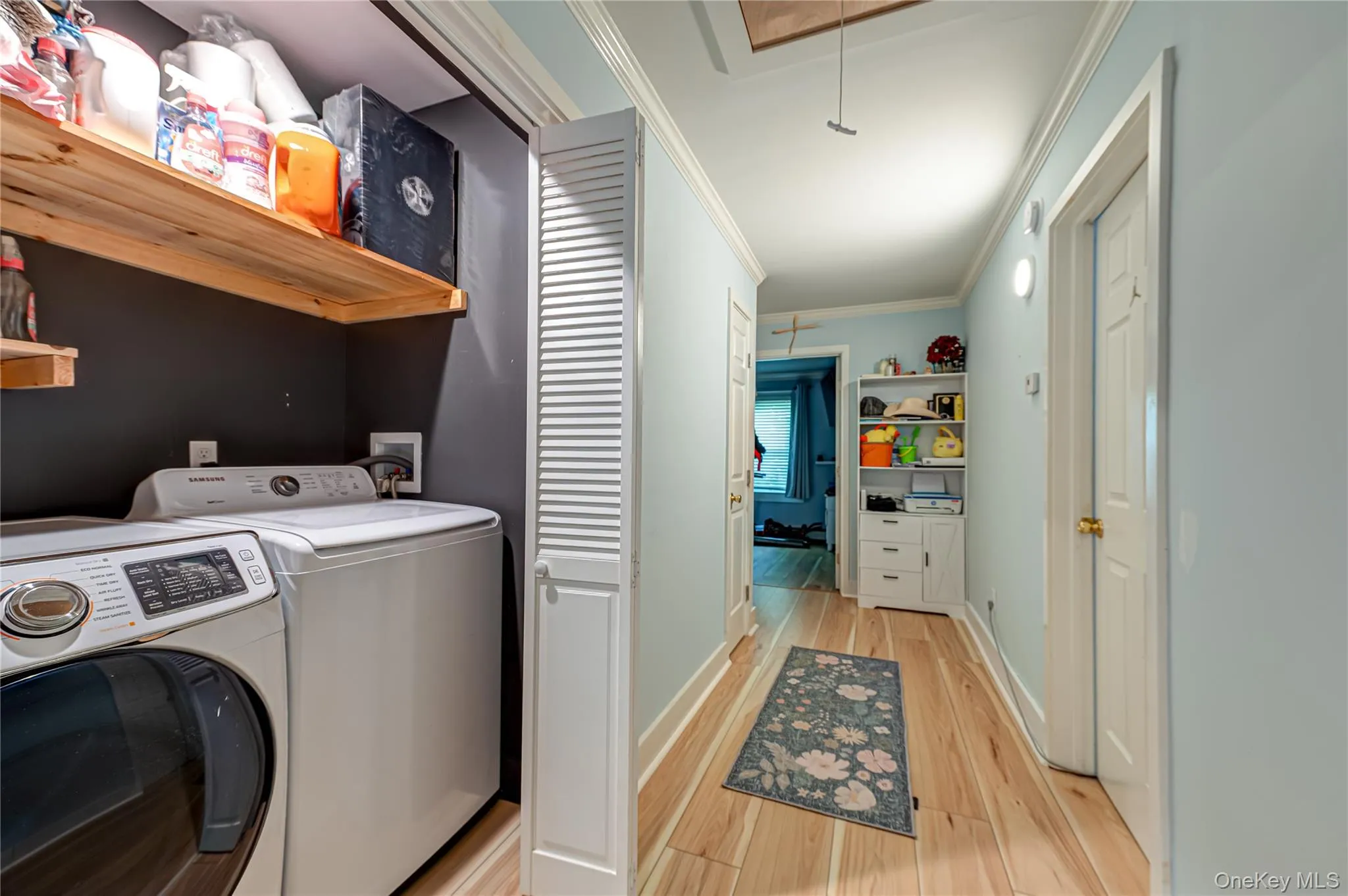 Laundry closet Laundry closet