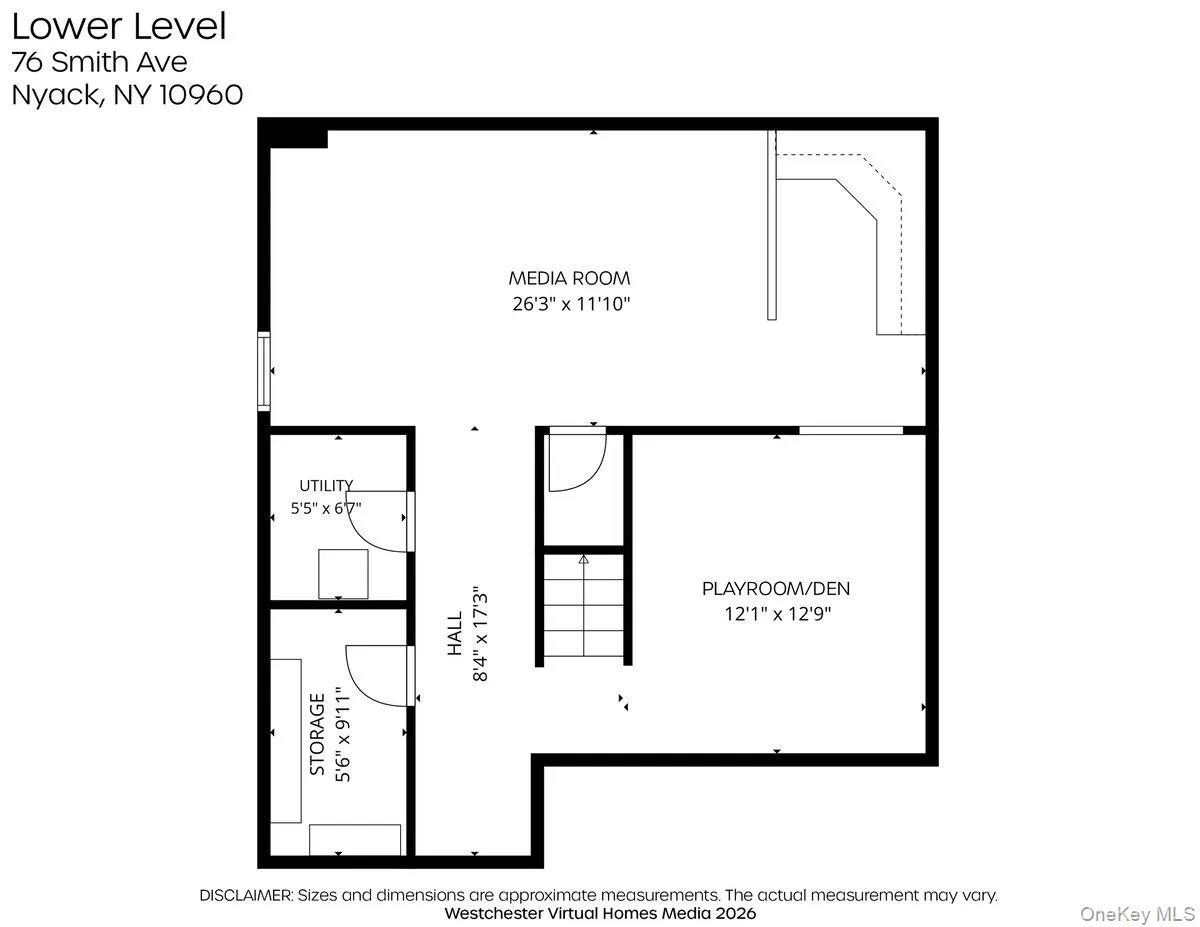 Fully finished lower level Fully finished lower level