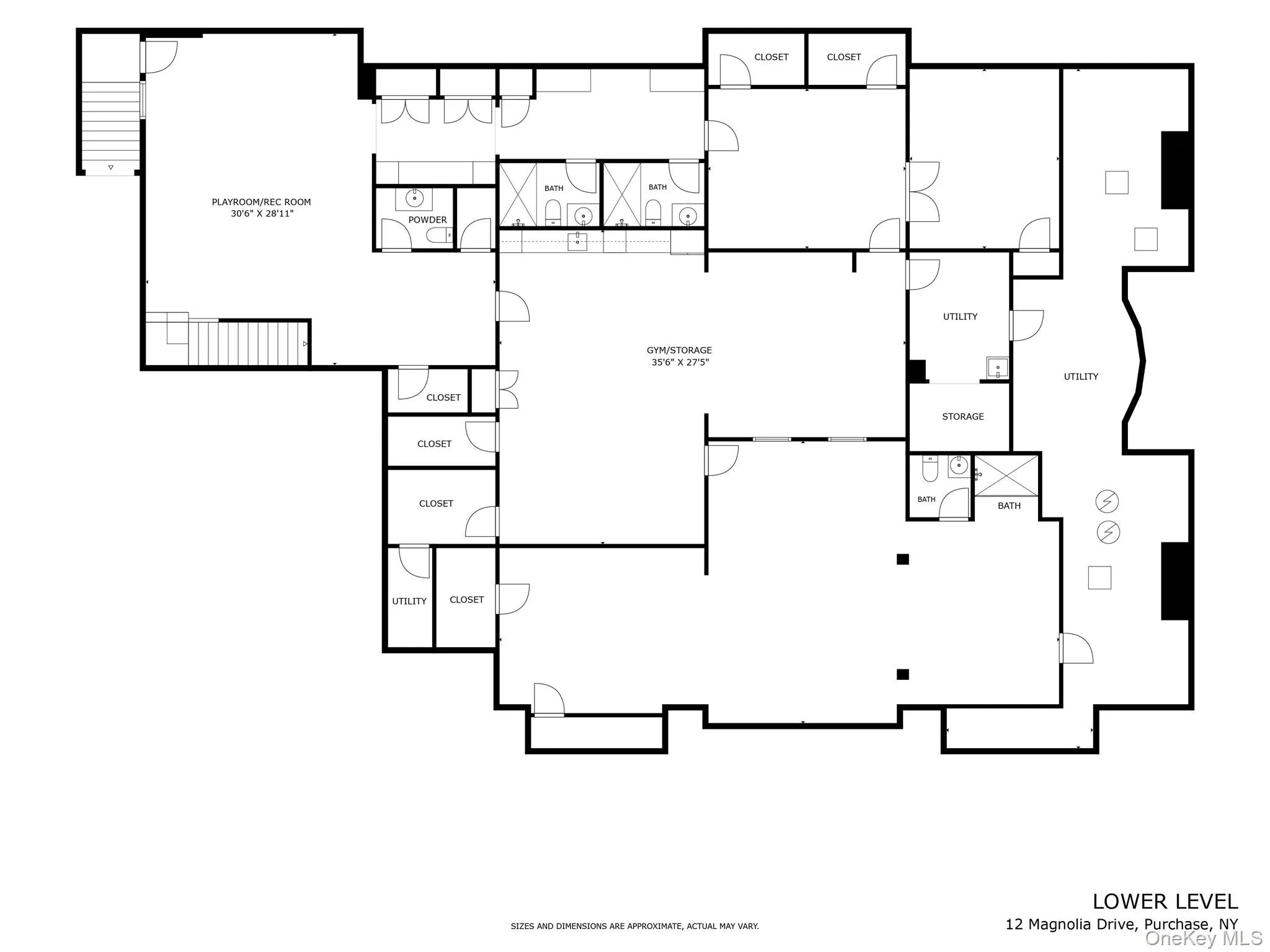 Lower Level Floorplan Lower Level Floorplan