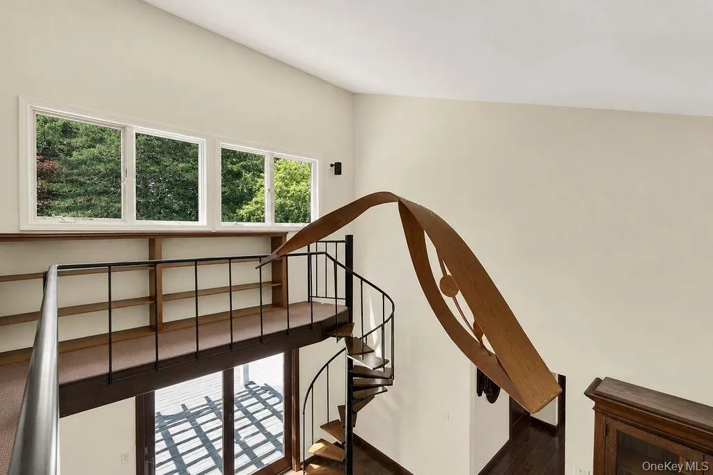 Spiral staircase to the loft Spiral staircase to the loft