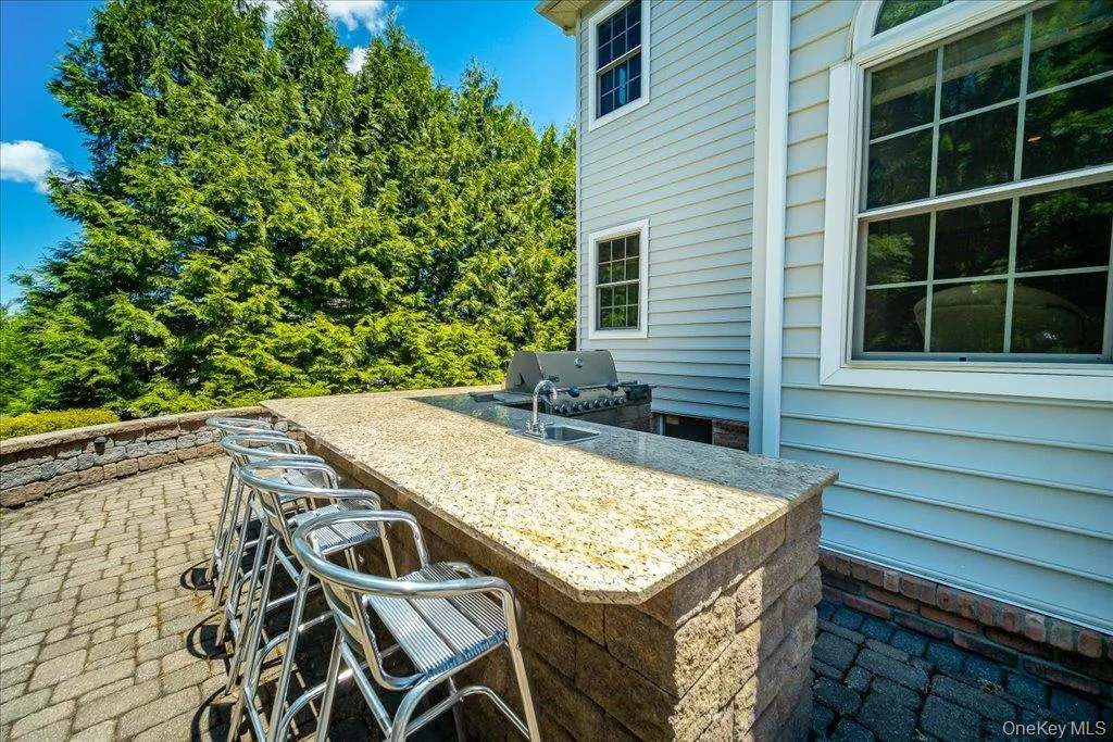 Out Door Kitchen with granite countertops; Out Door Kitchen with granite countertops;