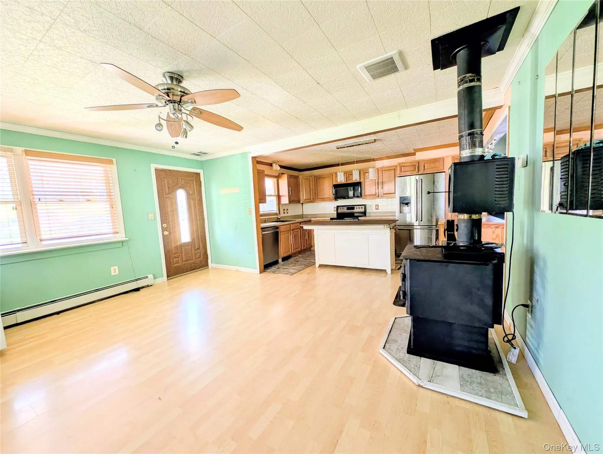 Living-room and kitchen open concept Living-room and kitchen open concept