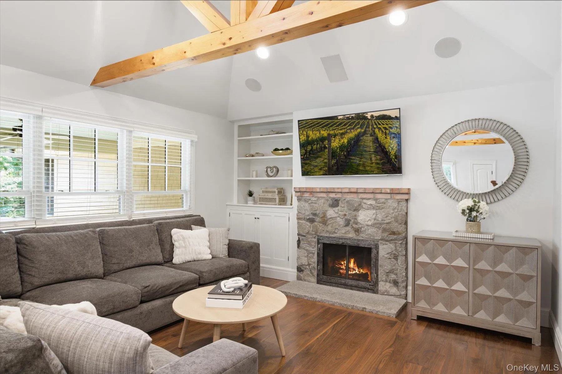Warm, inviting interiors finished with rich walnut flooring. Warm, inviting interiors finished with rich walnut flooring.
