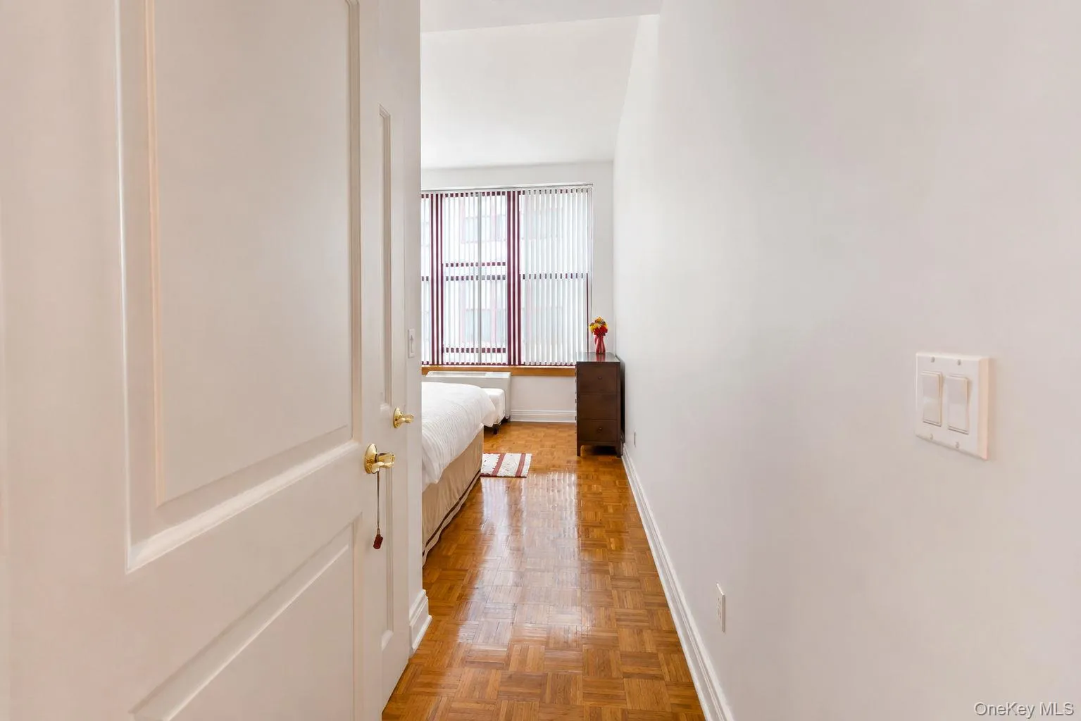 Entrance to bedroom with walk in closet Entrance to bedroom with walk in closet