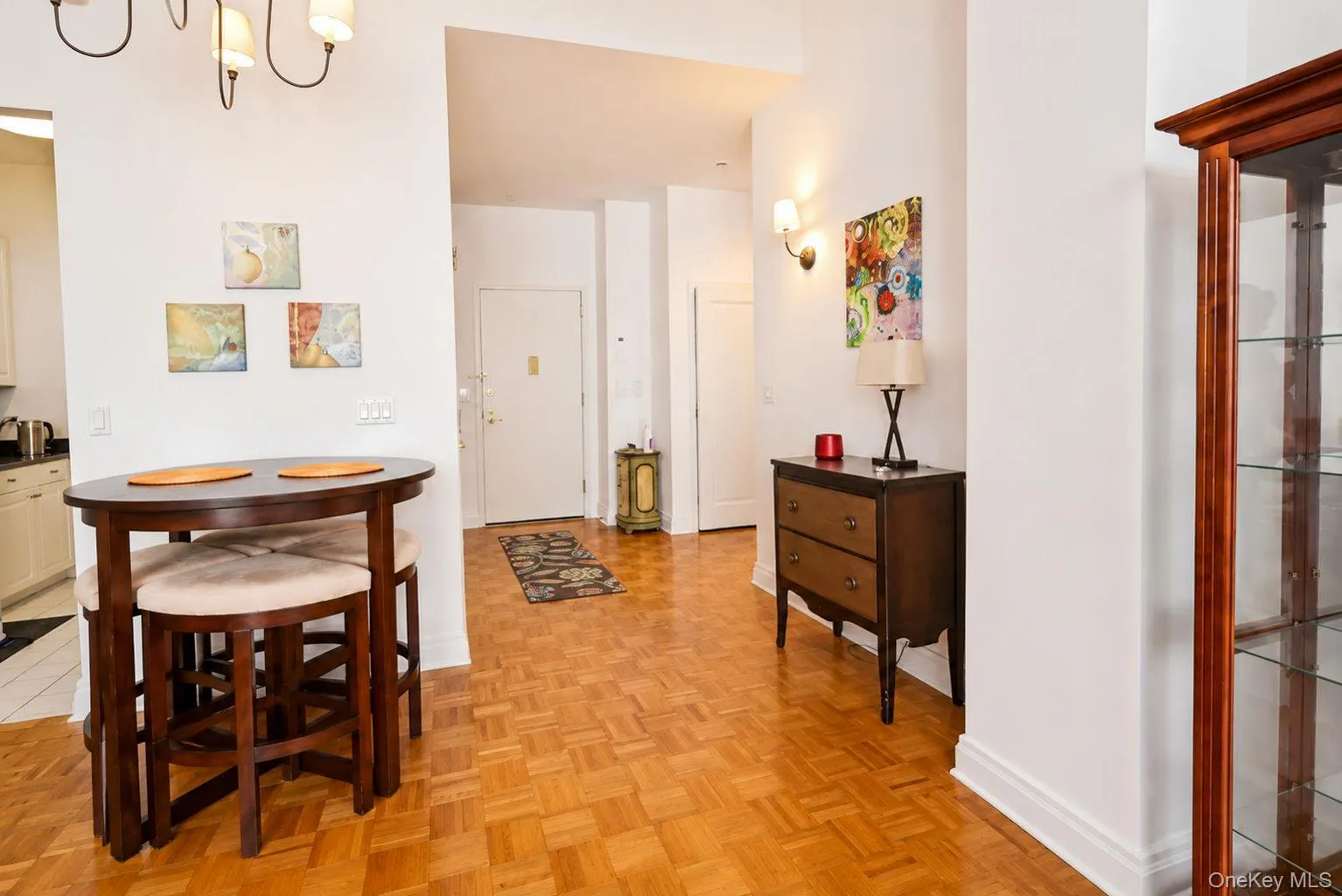 Showing apartment entry from living room Showing apartment entry from living room