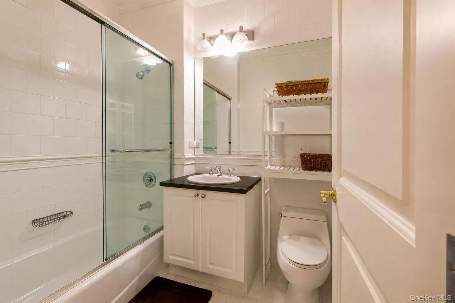 Bathroom with tub and shower Bathroom with tub and shower