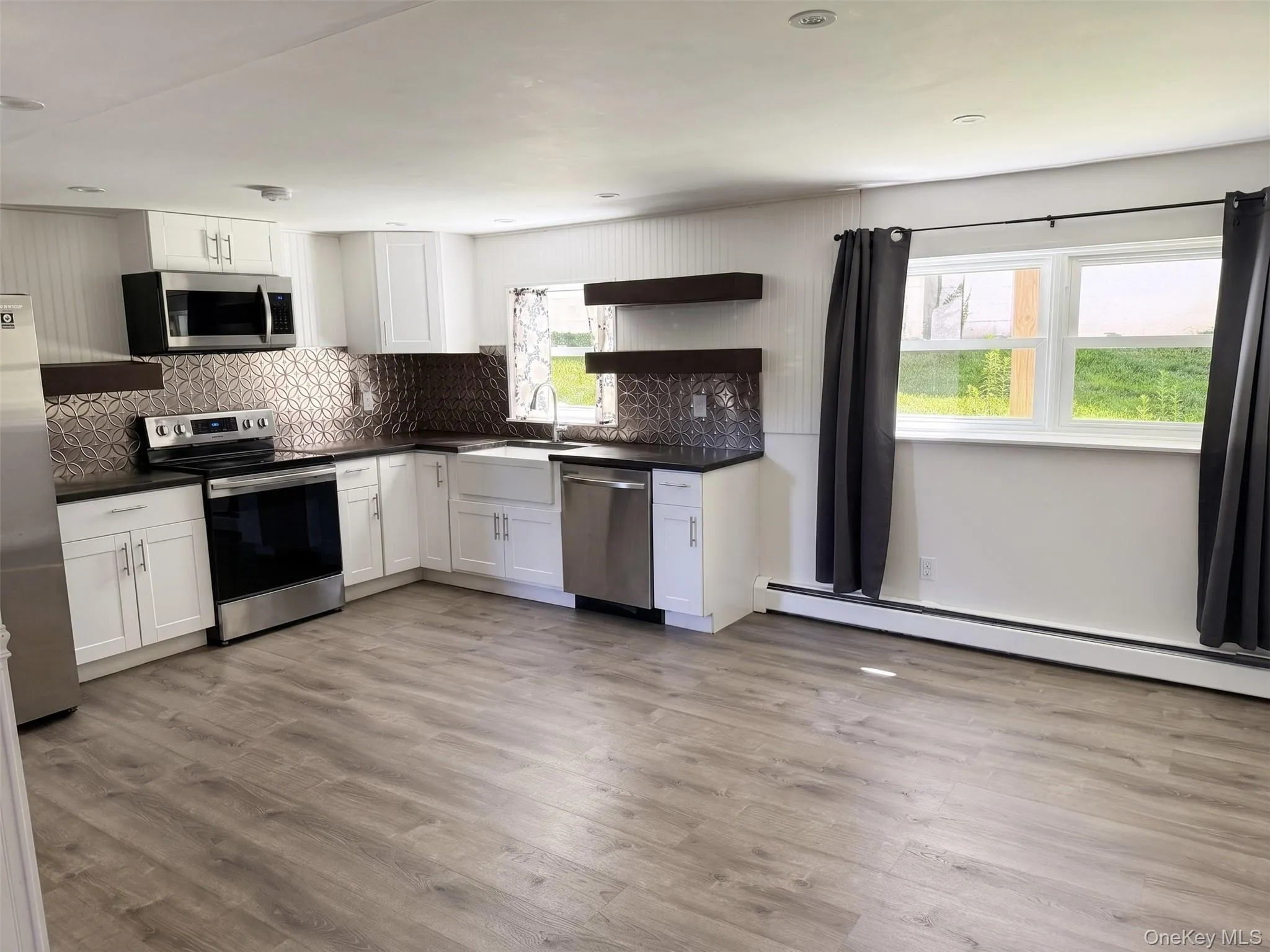 Recently updated kitchen and dining area. Recently updated kitchen and dining area.